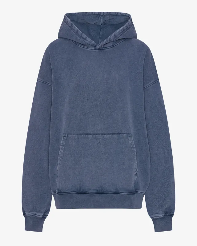 Organic Oversized Hood - Neptune Blue sold by Colorful Standard