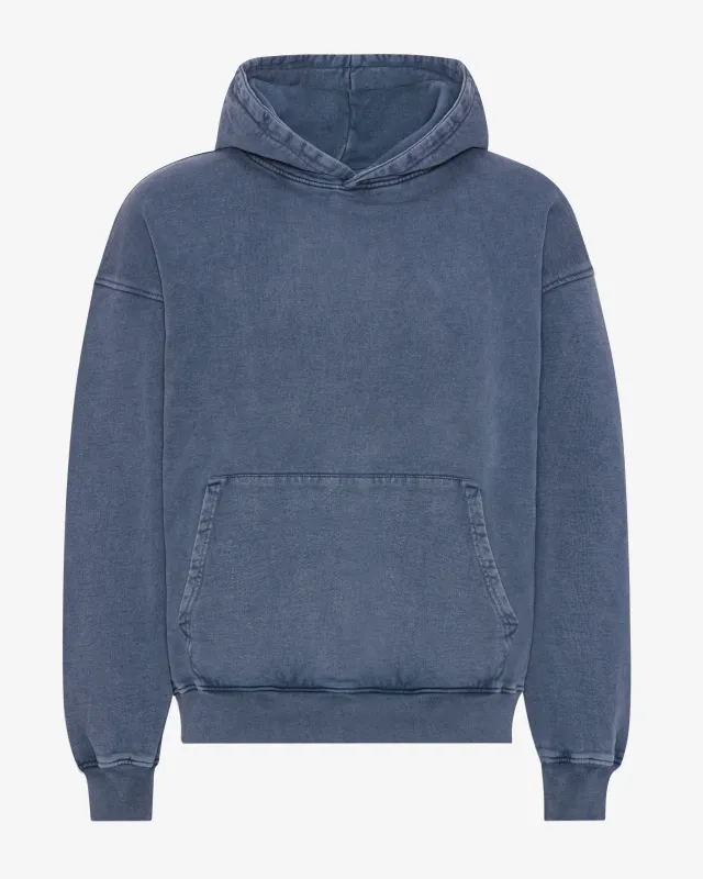 Organic Oversized Hood - Neptune Blue sold by Colorful Standard