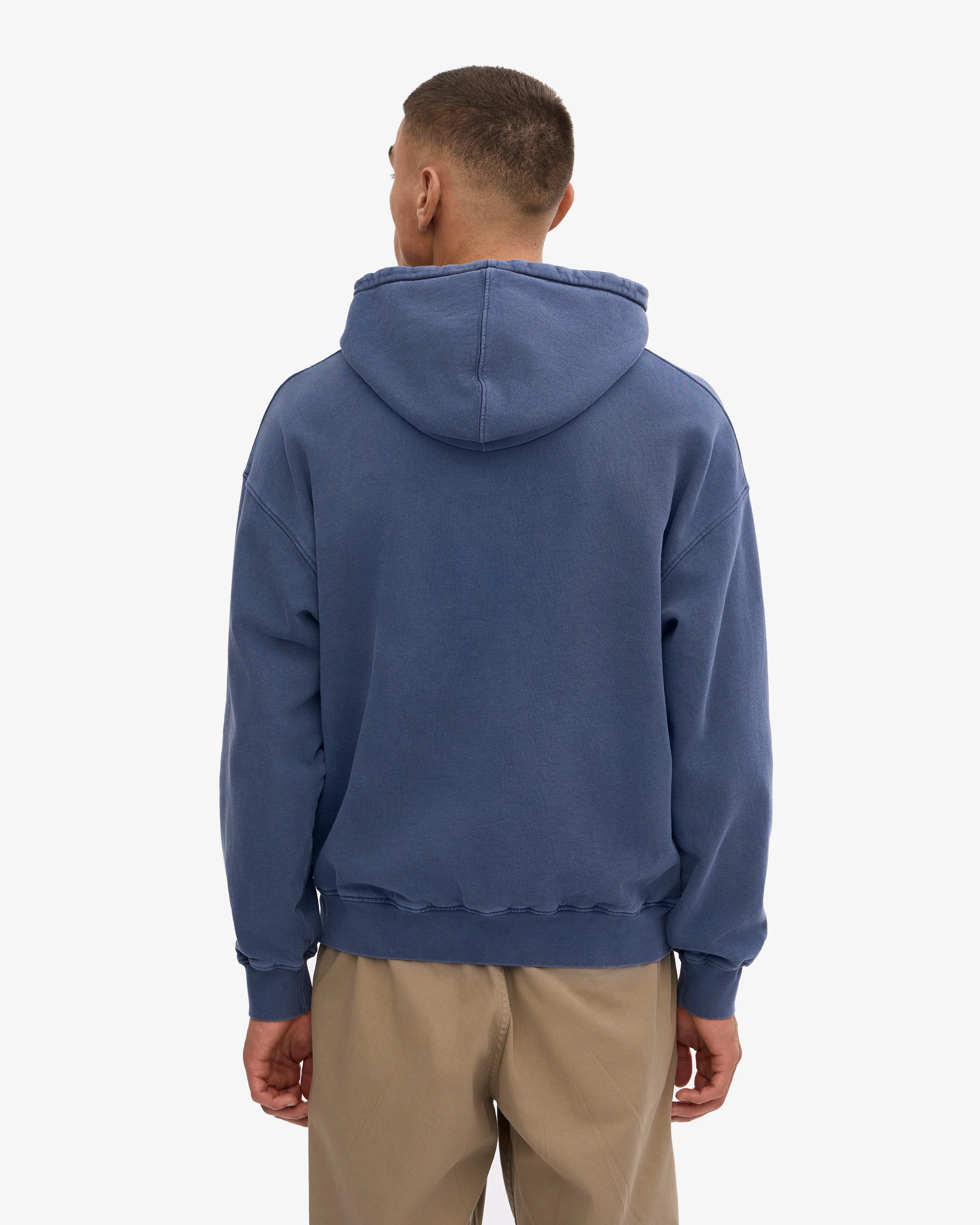 Organic Oversized Hood - Neptune Blue sold by Colorful Standard product image thumbnail 4