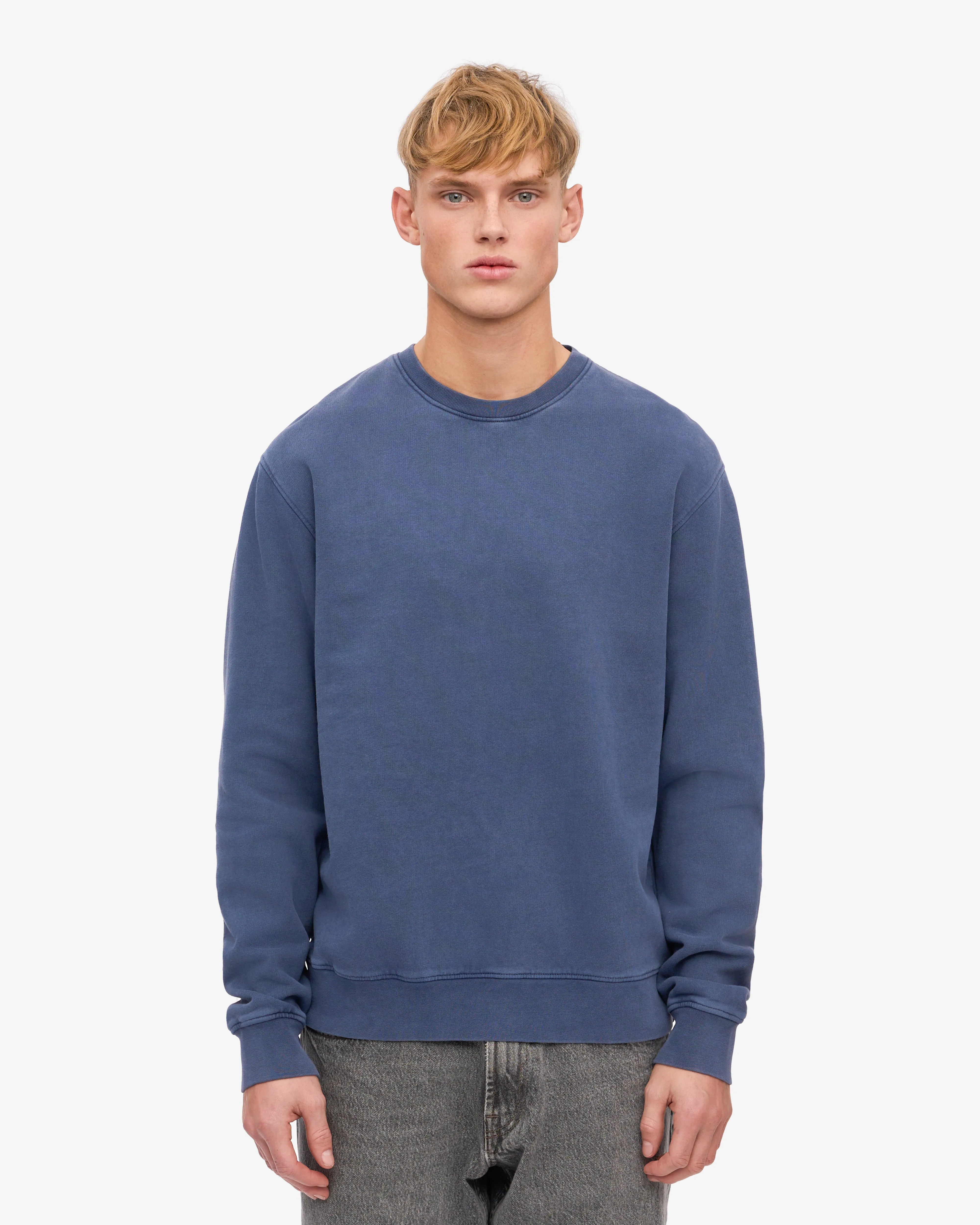 Classic Organic Crew - Neptune Blue sold by Colorful Standard product image thumbnail 2