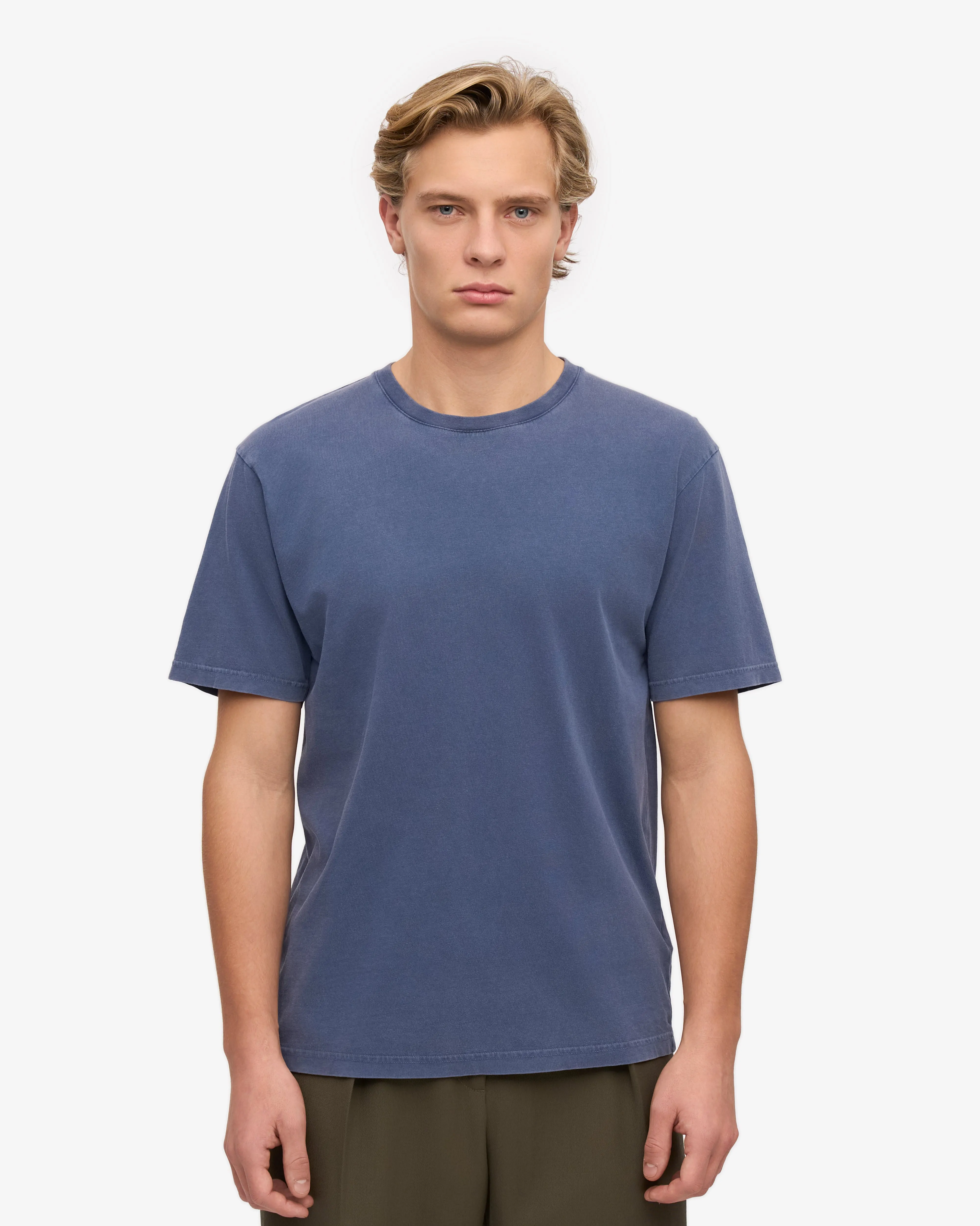 Classic Organic Tee - Neptune Blue sold by Colorful Standard product image thumbnail 2