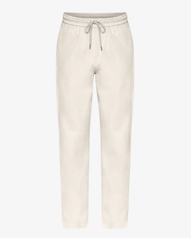 Organic Twill Pants - Ivory White sold by Colorful Standard