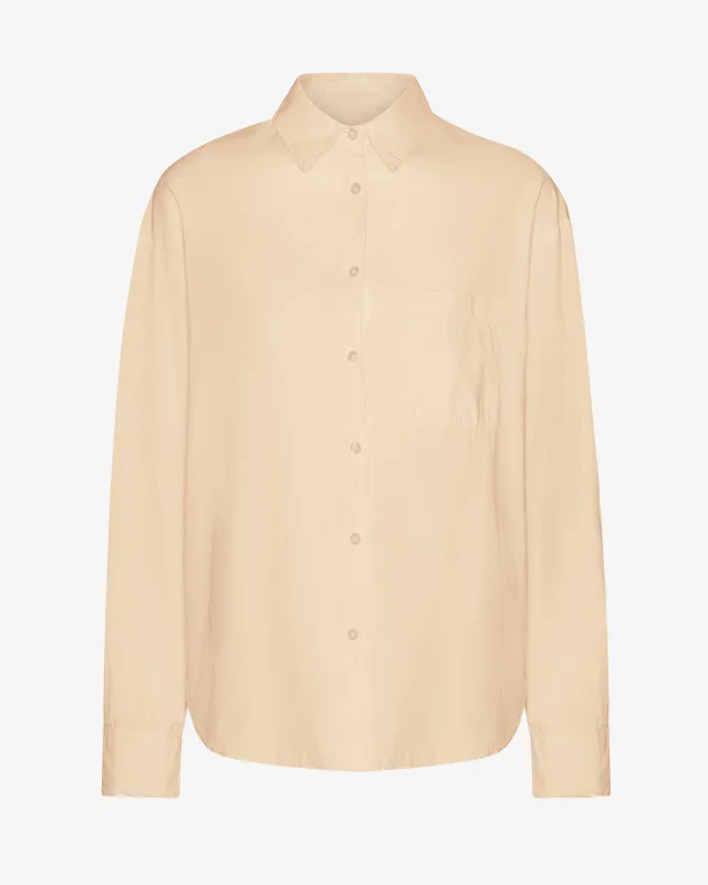 Organic Oversized Shirt - Soft Yellow sold by Colorful Standard