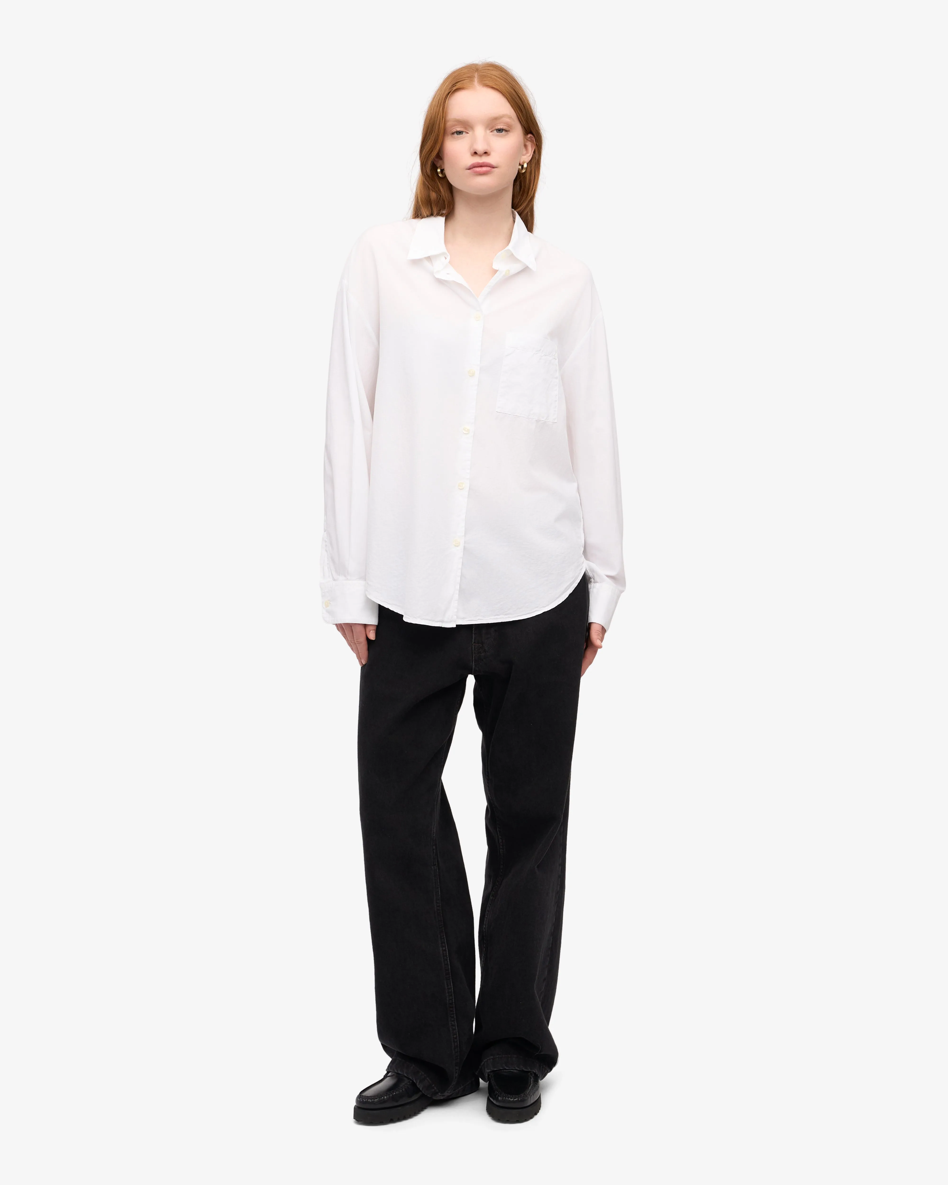 Organic Oversized Shirt - Optical White sold by Colorful Standard product image thumbnail 5