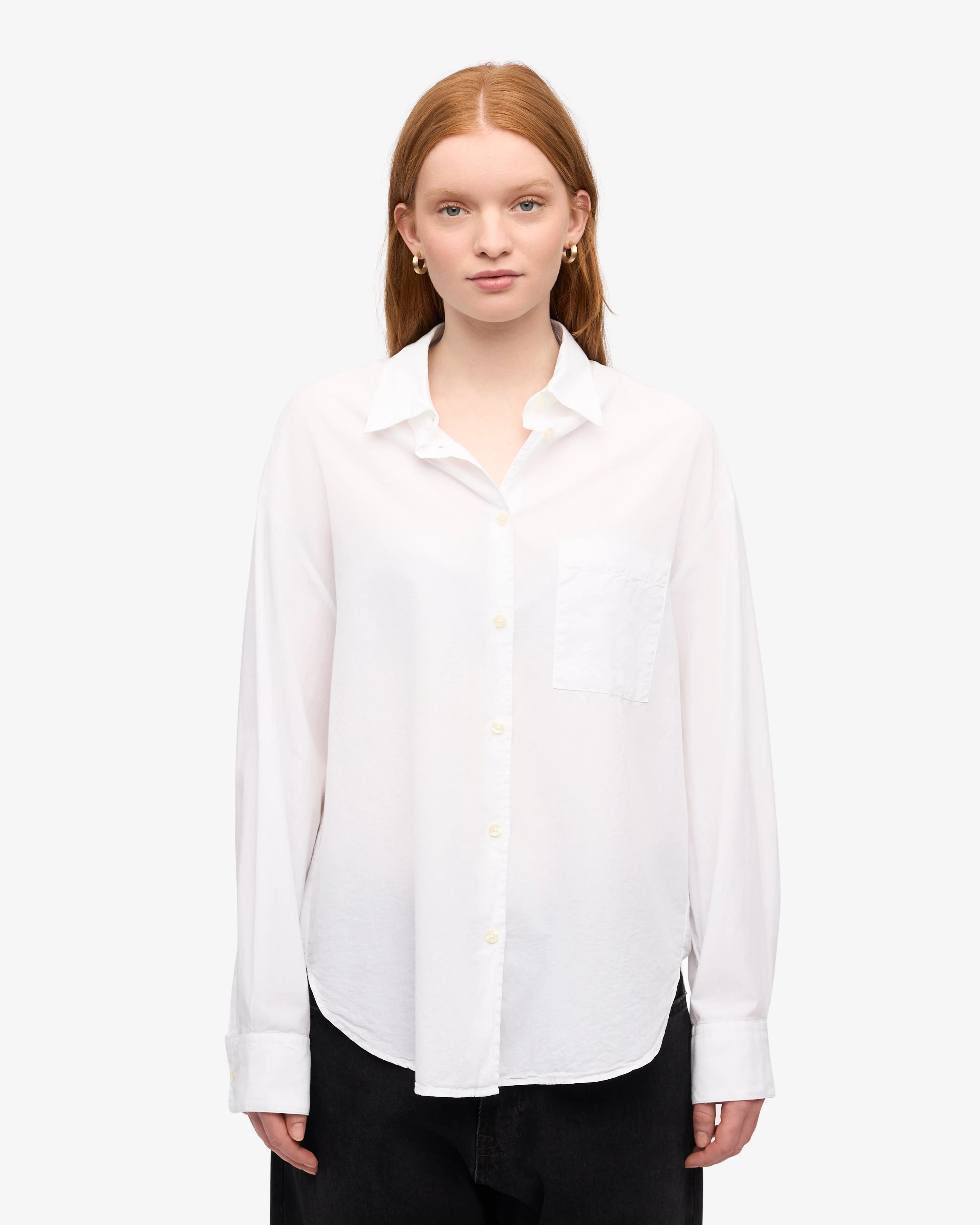 Organic Oversized Shirt - Optical White sold by Colorful Standard product image thumbnail 2