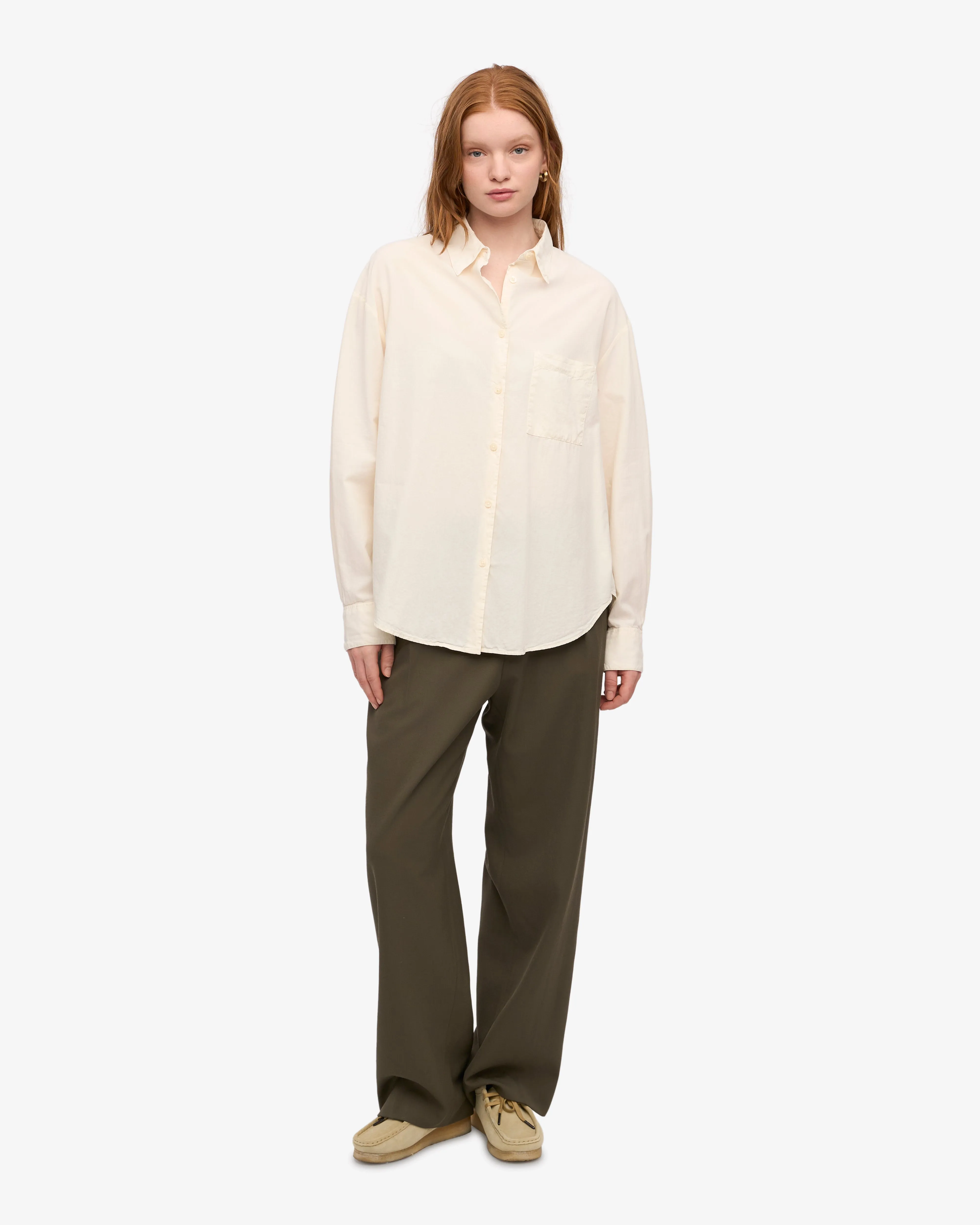 Organic Oversized Shirt - Ivory White sold by Colorful Standard product image thumbnail 5