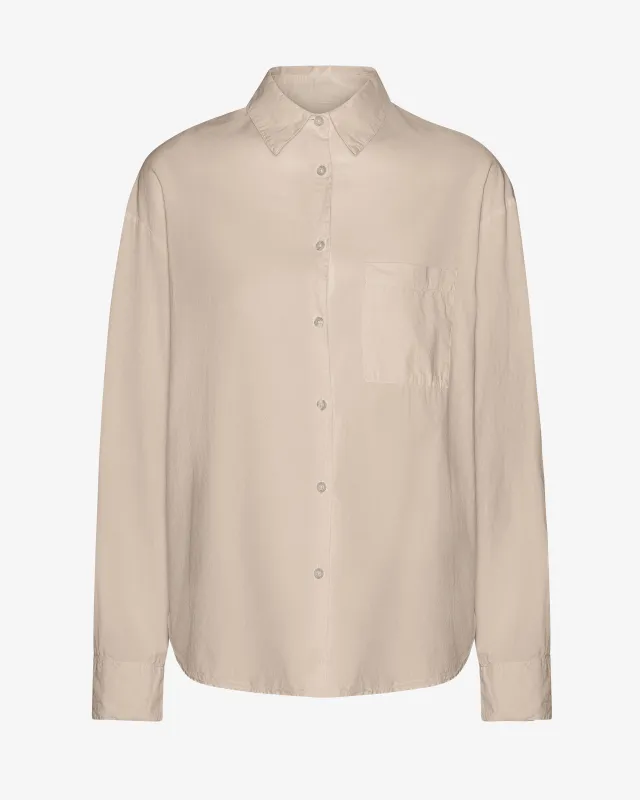 Organic Oversized Shirt - Ivory White sold by Colorful Standard