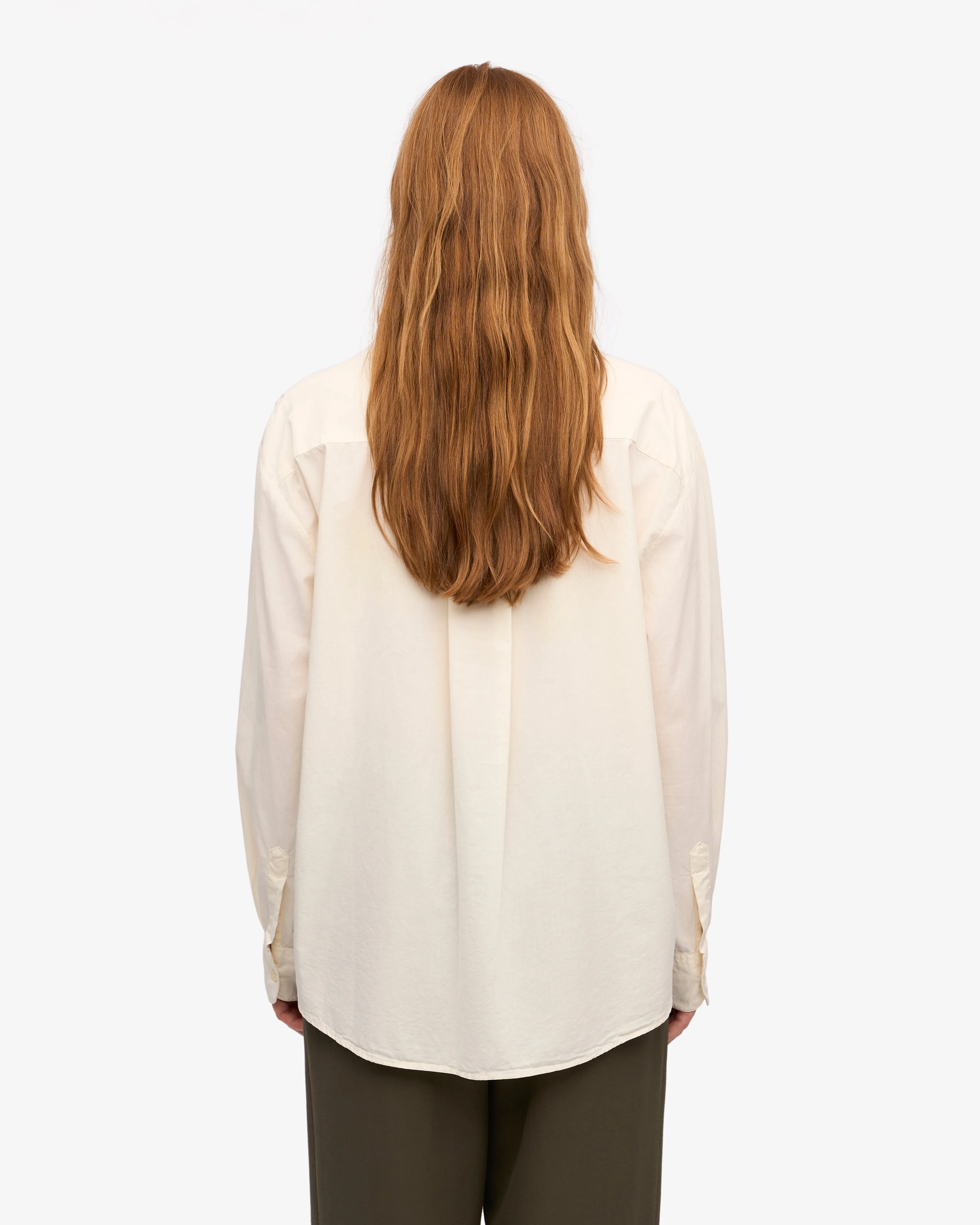 Organic Oversized Shirt - Ivory White sold by Colorful Standard product image thumbnail 4