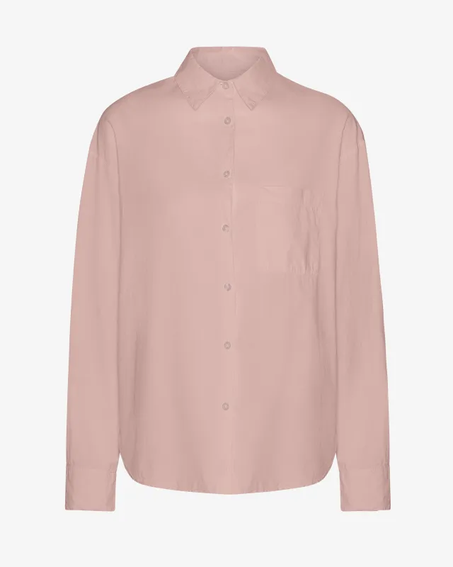 Organic Oversized Shirt - Faded Pink sold by Colorful Standard