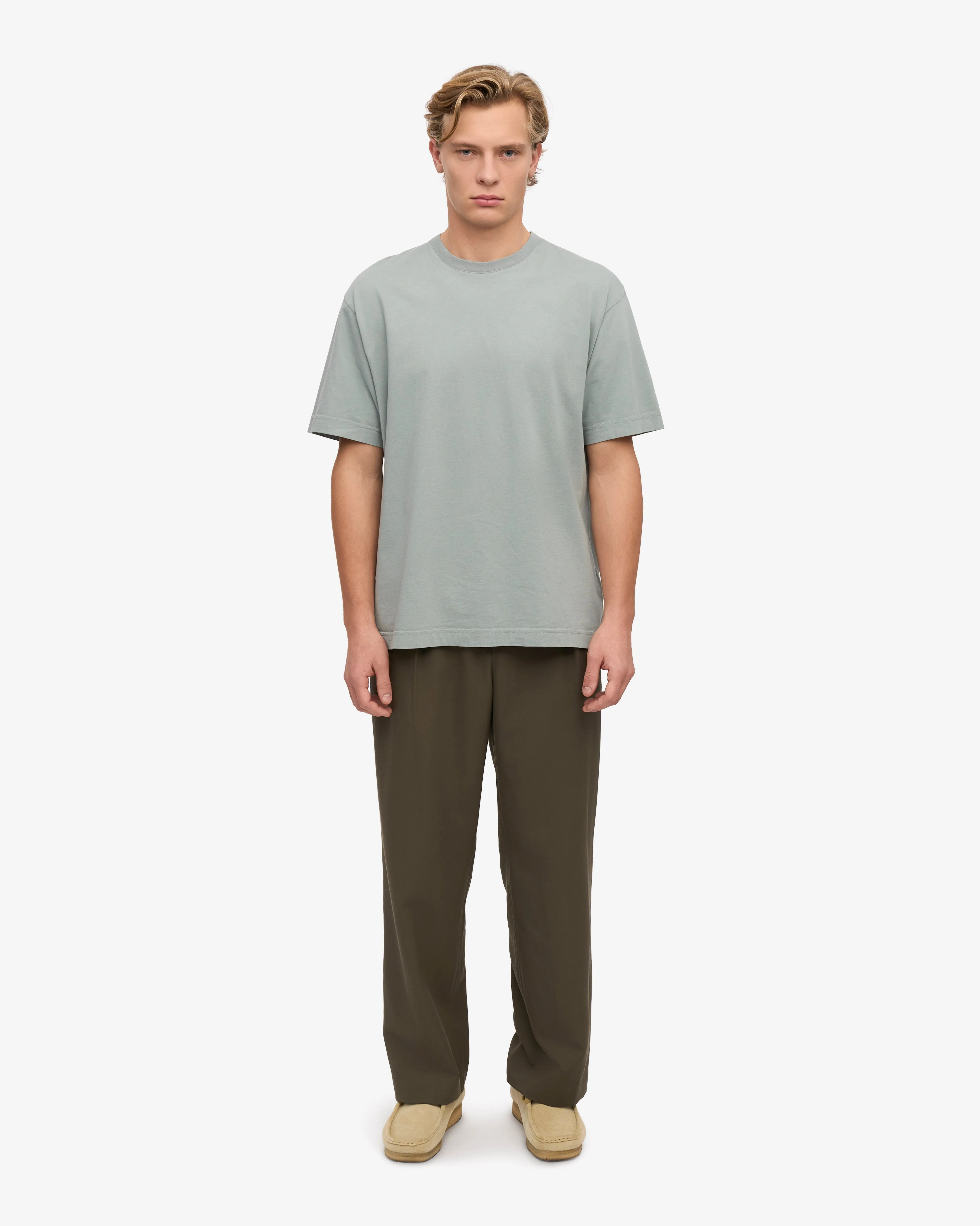 Oversized Organic T-Shirt - Steel Blue sold by Colorful Standard product image thumbnail 5