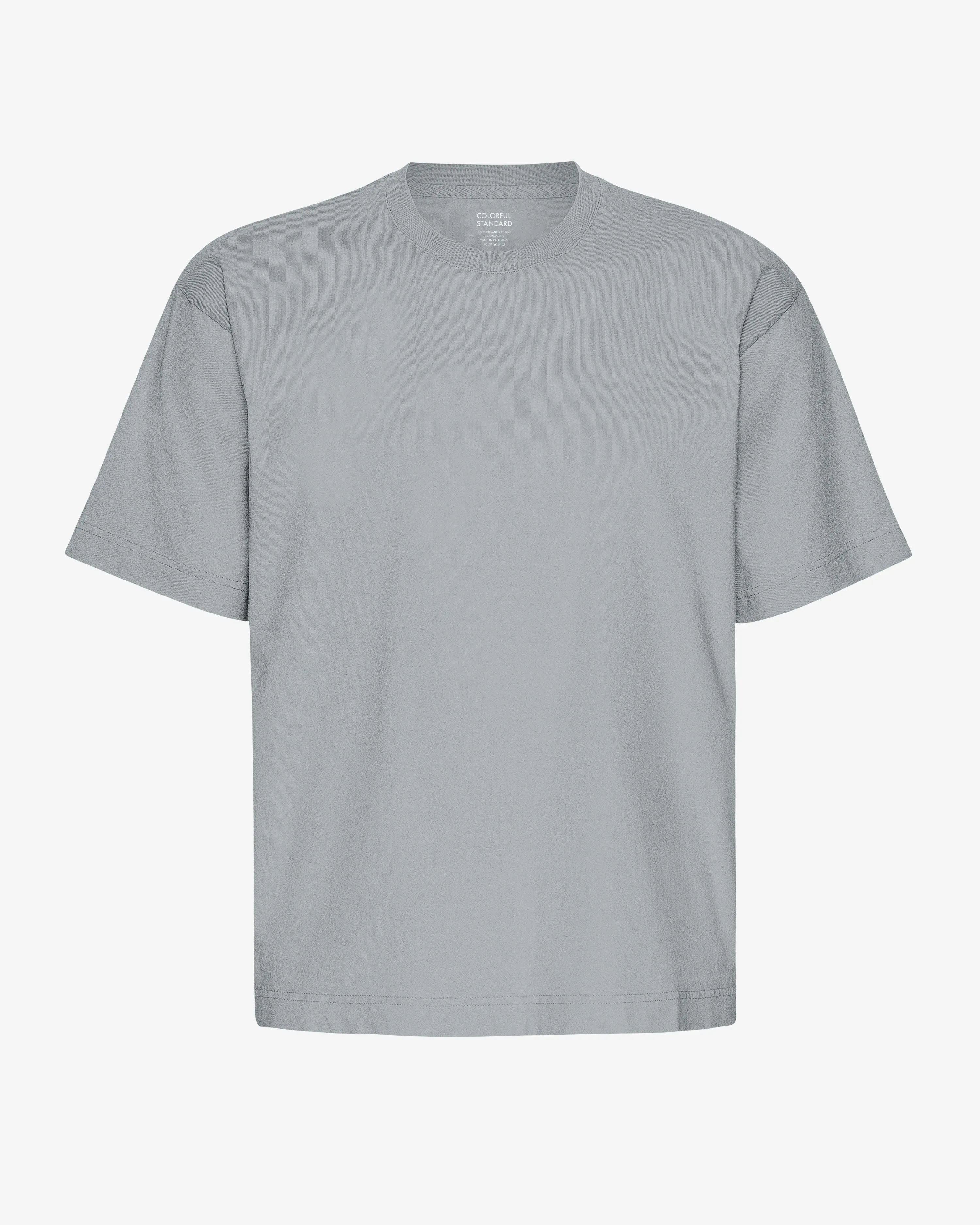 Oversized Organic T-Shirt - Steel Blue sold by Colorful Standard