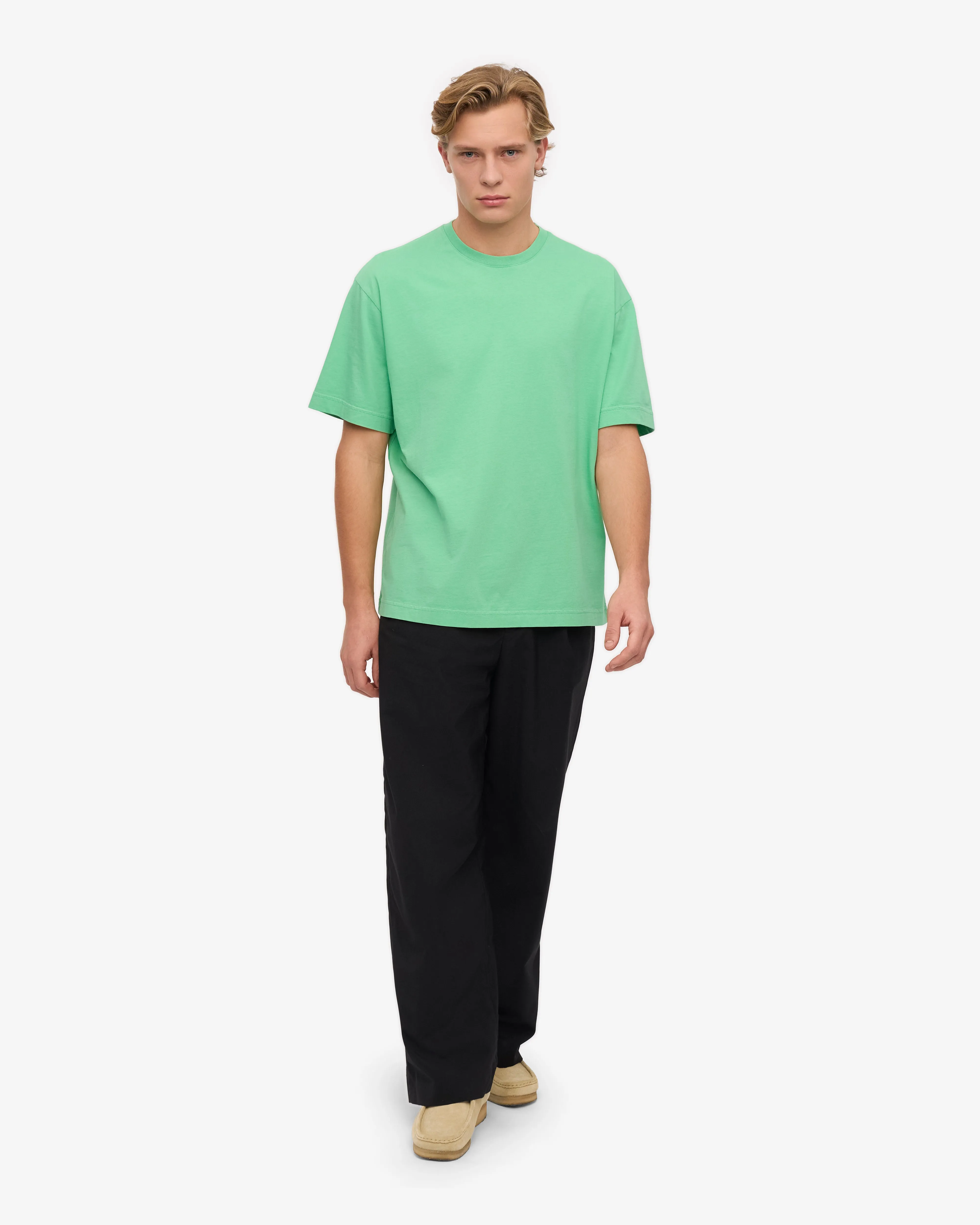 Oversized Organic T-Shirt - Spring Green sold by Colorful Standard product image thumbnail 5