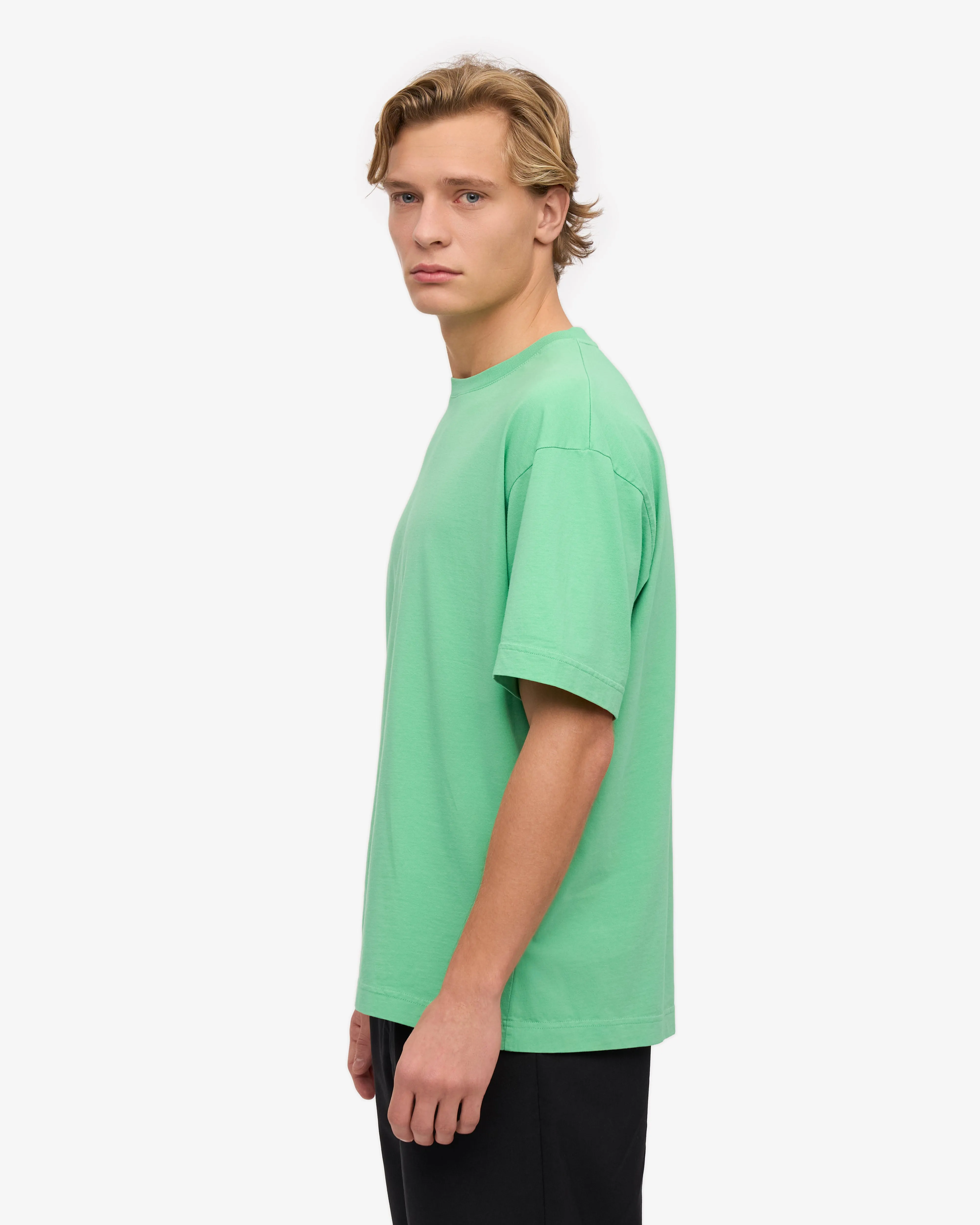 Oversized Organic T-Shirt - Spring Green sold by Colorful Standard product image thumbnail 3