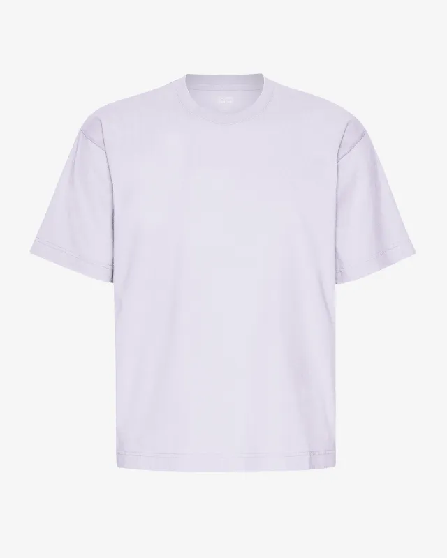Oversized Organic T-Shirt - Soft Lavender sold by Colorful Standard