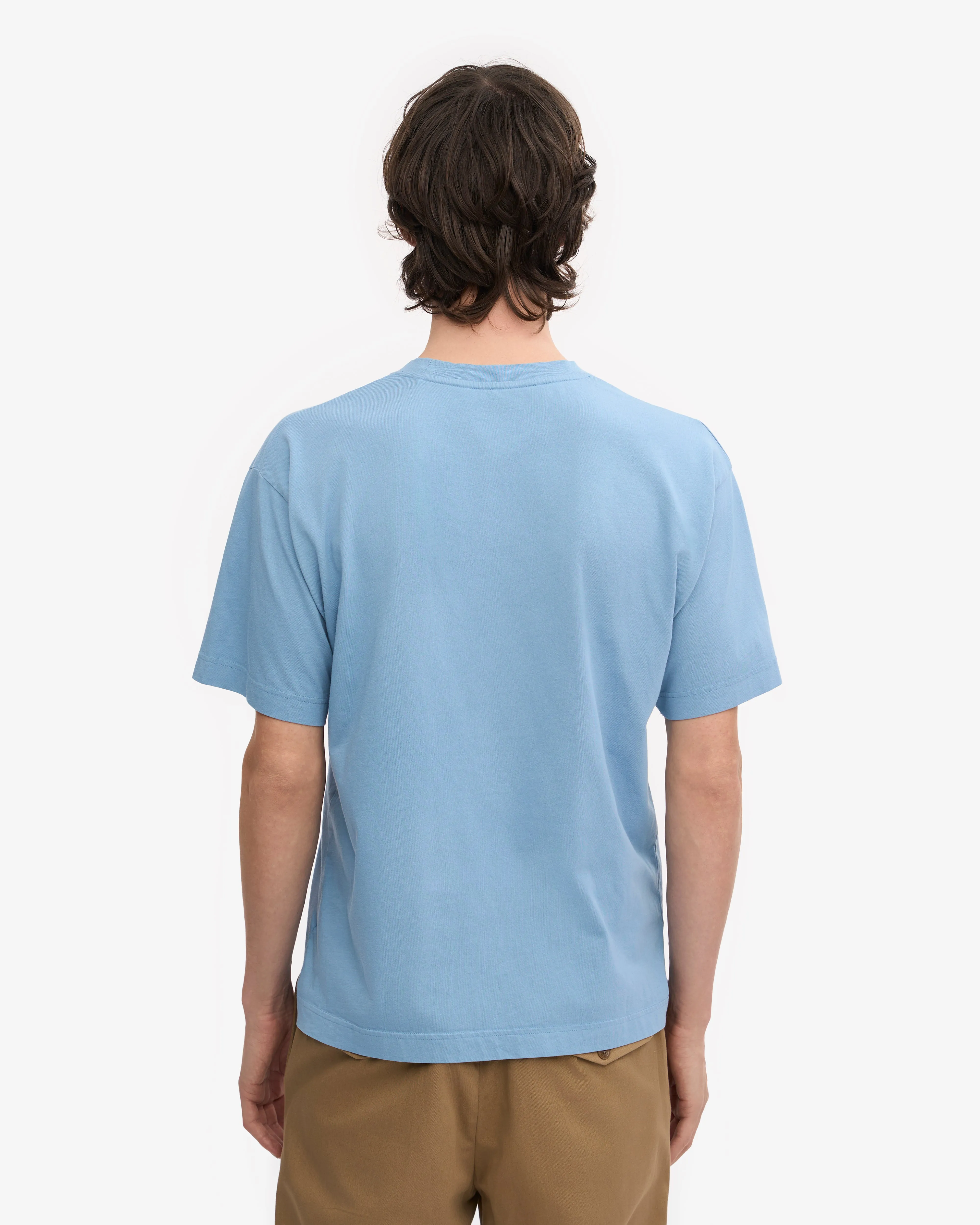 Oversized Organic T-Shirt - Seaside Blue sold by Colorful Standard product image thumbnail 4