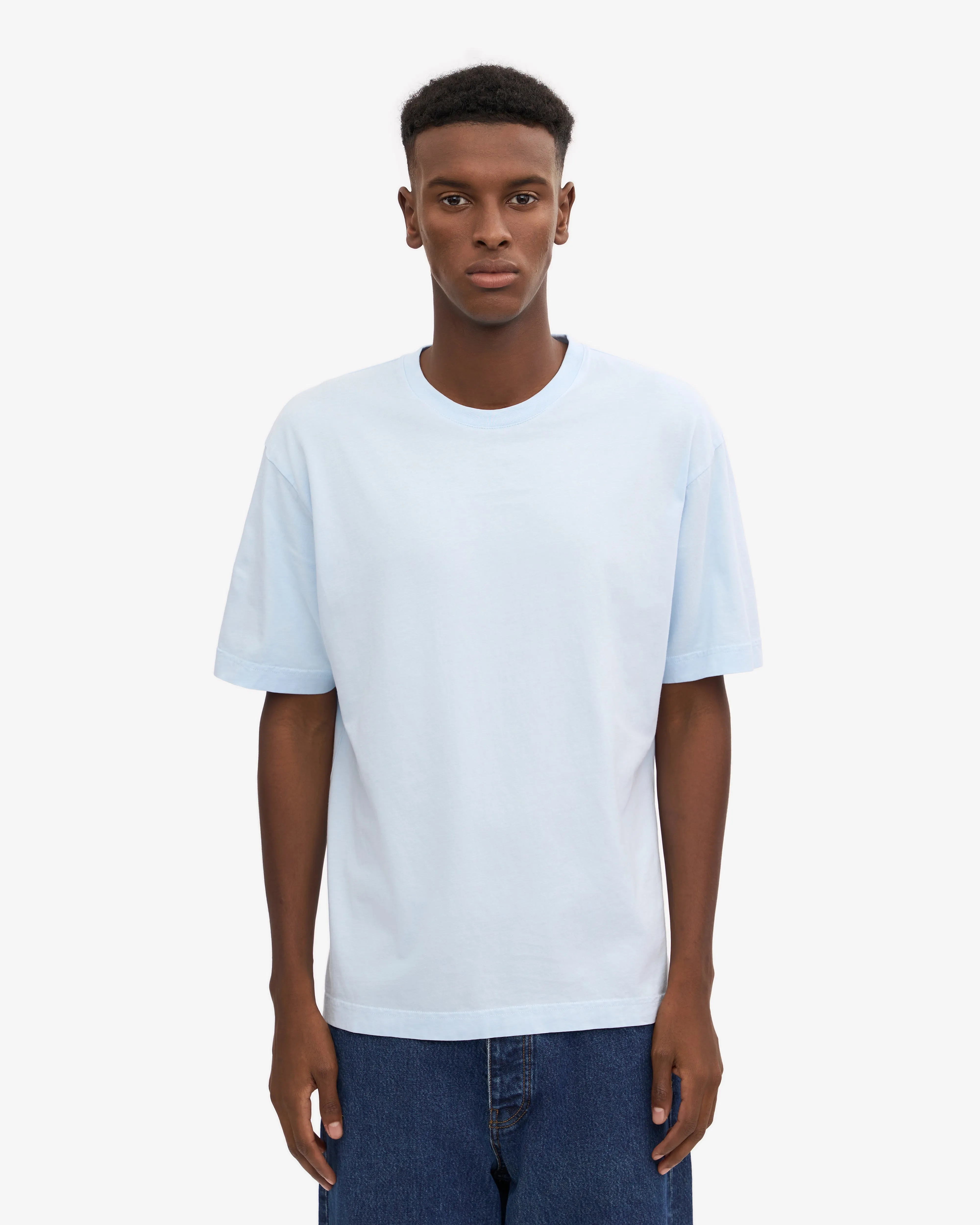 Oversized Organic T-Shirt - Polar Blue sold by Colorful Standard product image thumbnail 2