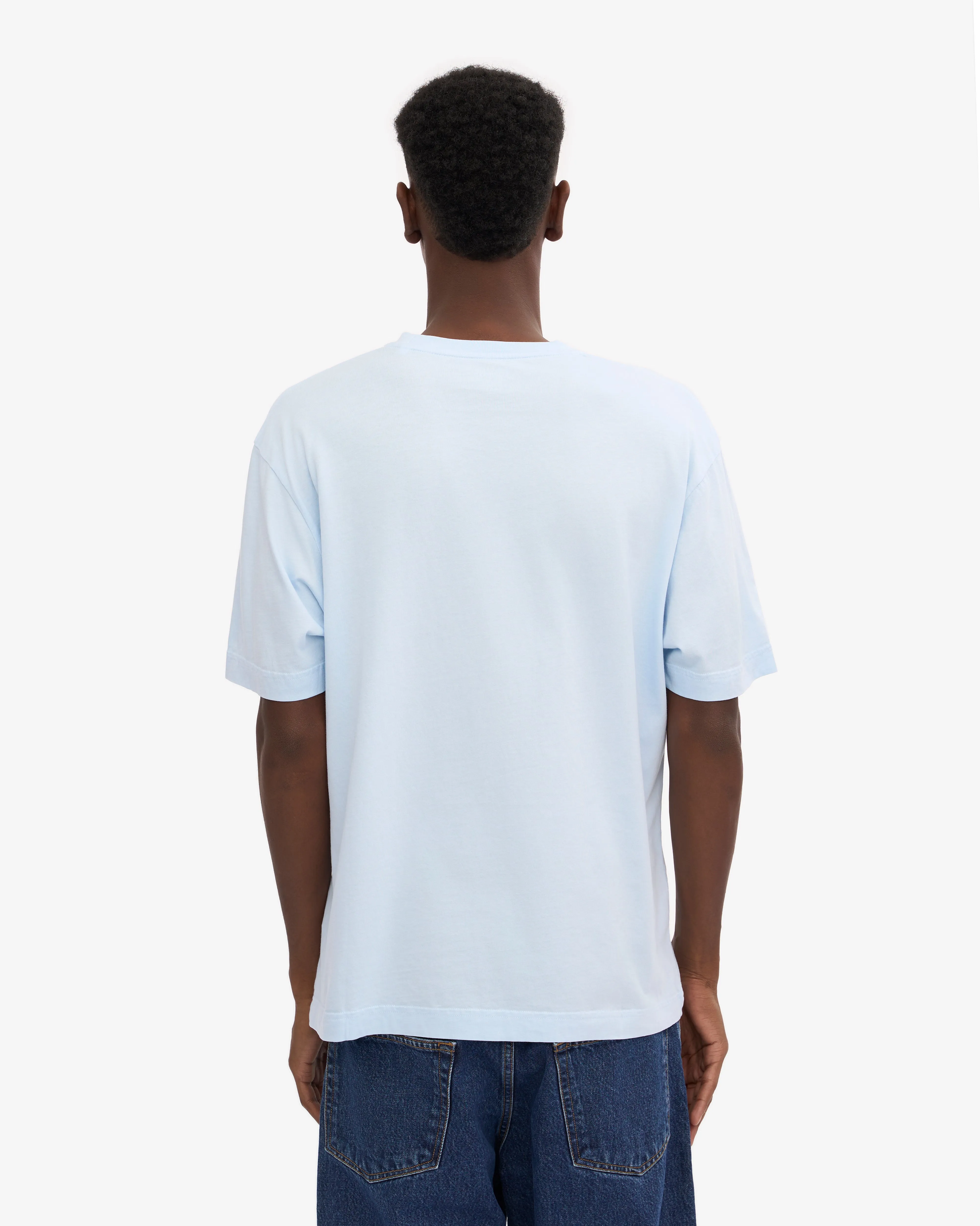 Oversized Organic T-Shirt - Polar Blue sold by Colorful Standard product image thumbnail 4