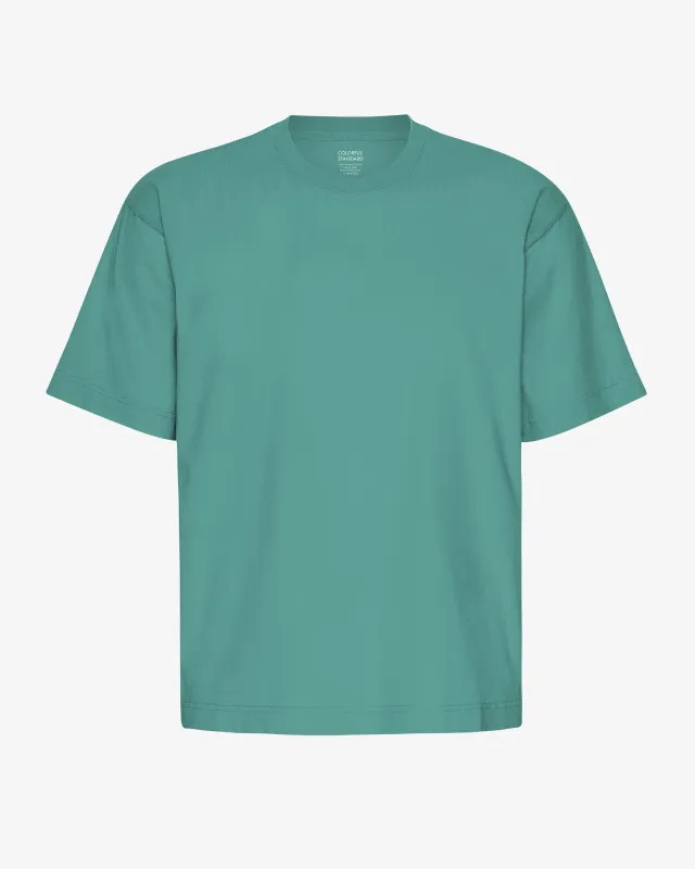 Oversized Organic T-Shirt - Pine Green sold by Colorful Standard