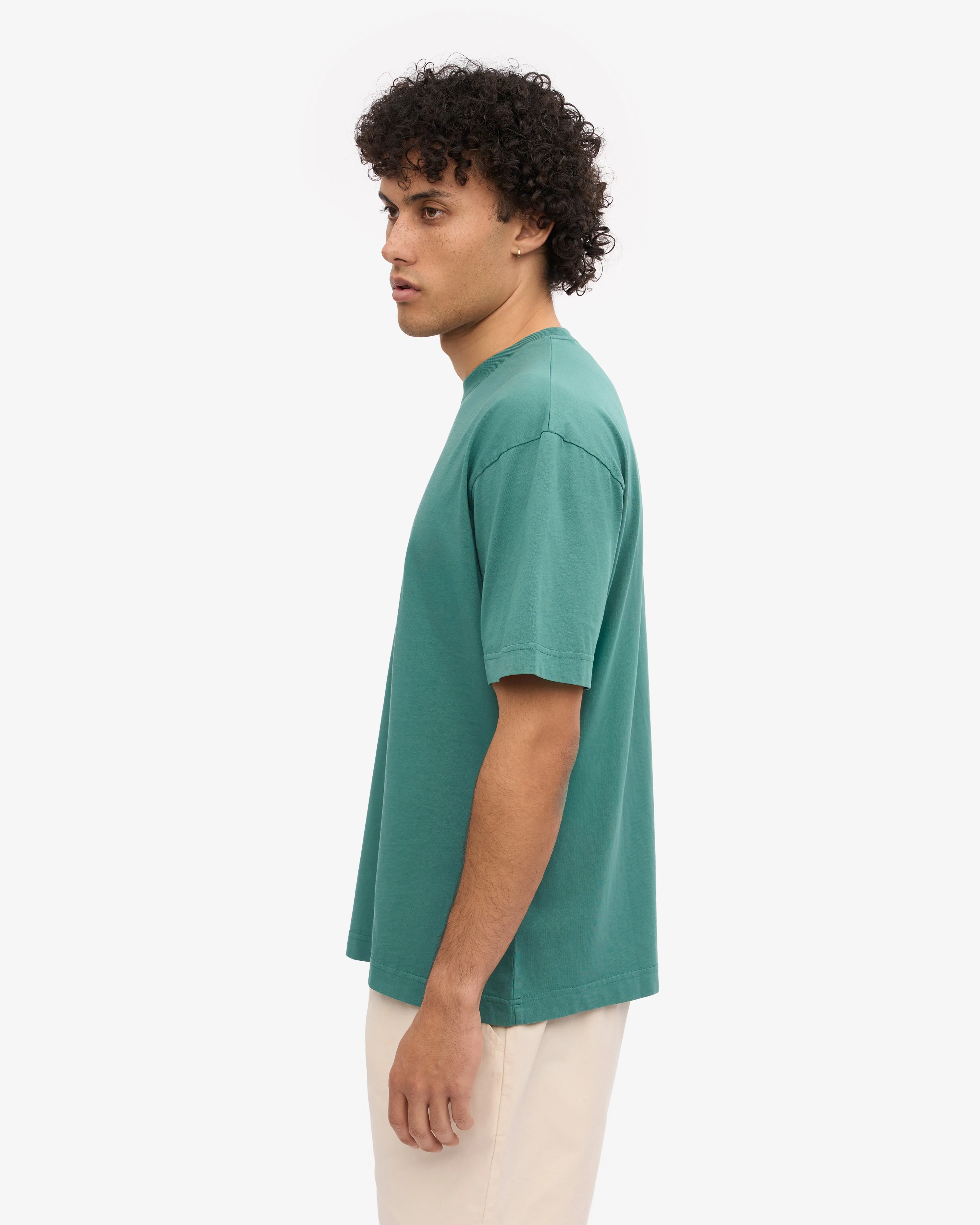 Oversized Organic T-Shirt - Pine Green sold by Colorful Standard product image thumbnail 3