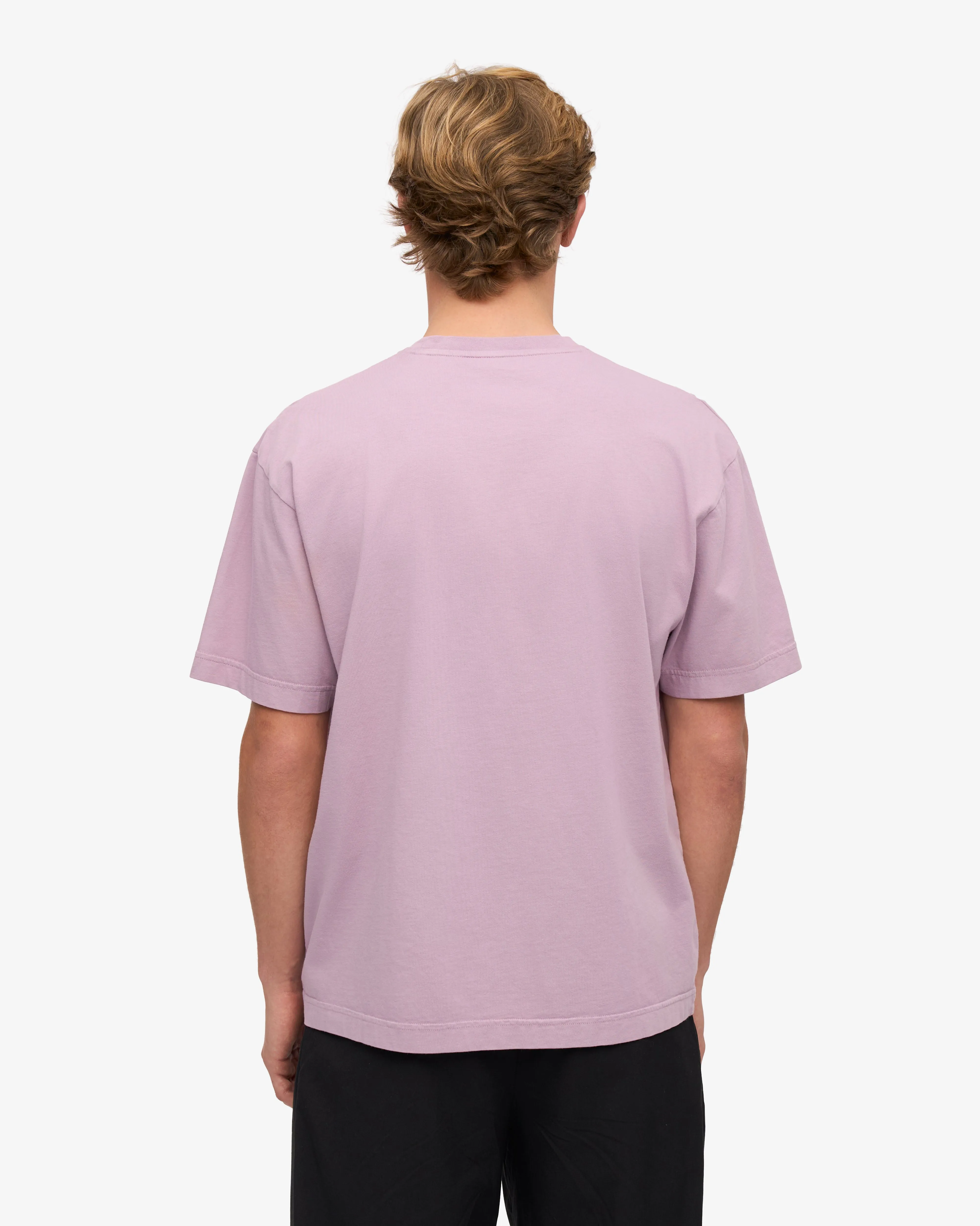 Oversized Organic T-Shirt - Pearly Purple sold by Colorful Standard product image thumbnail 4