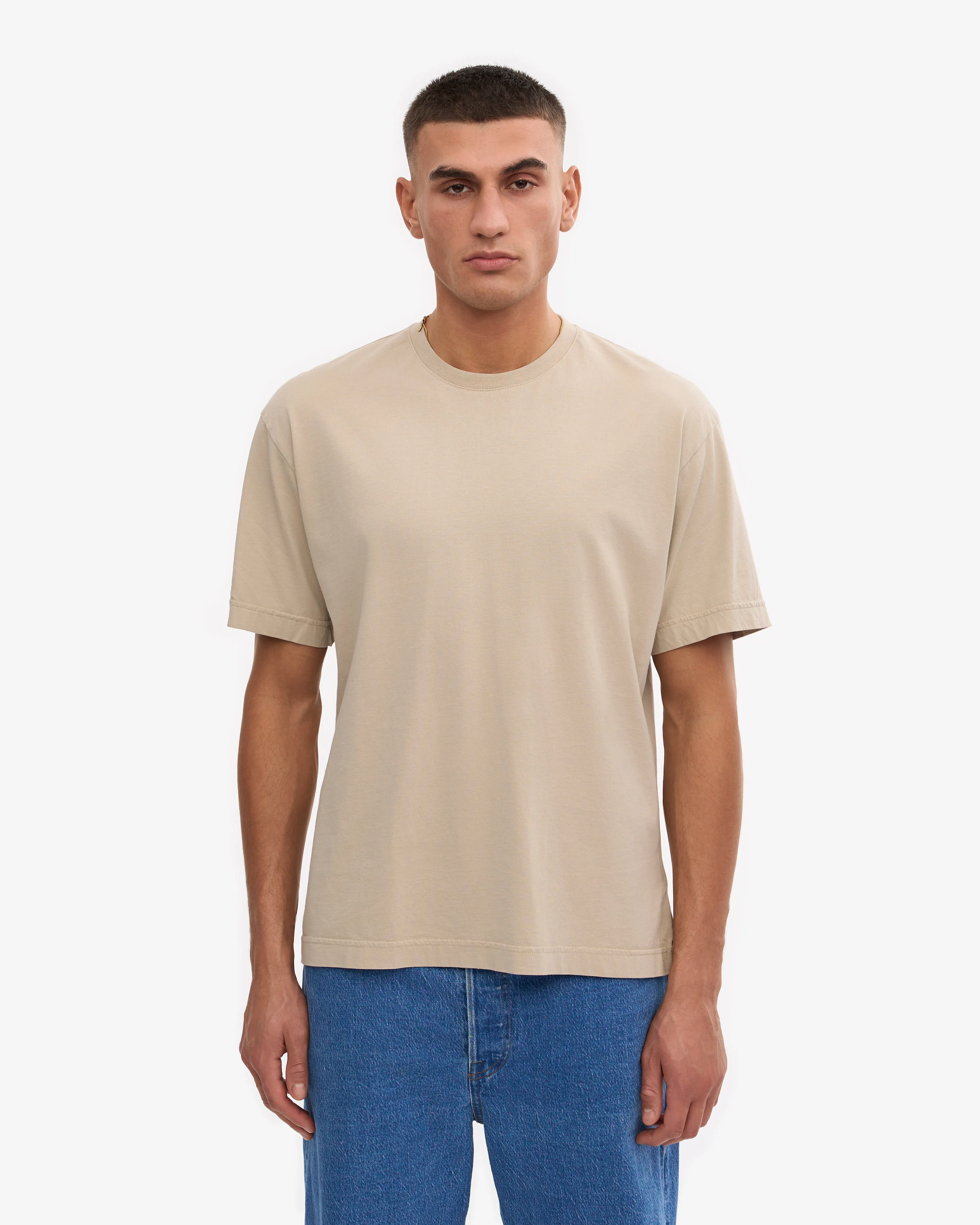 Oversized Organic T-Shirt - Oyster Grey sold by Colorful Standard product image thumbnail 2