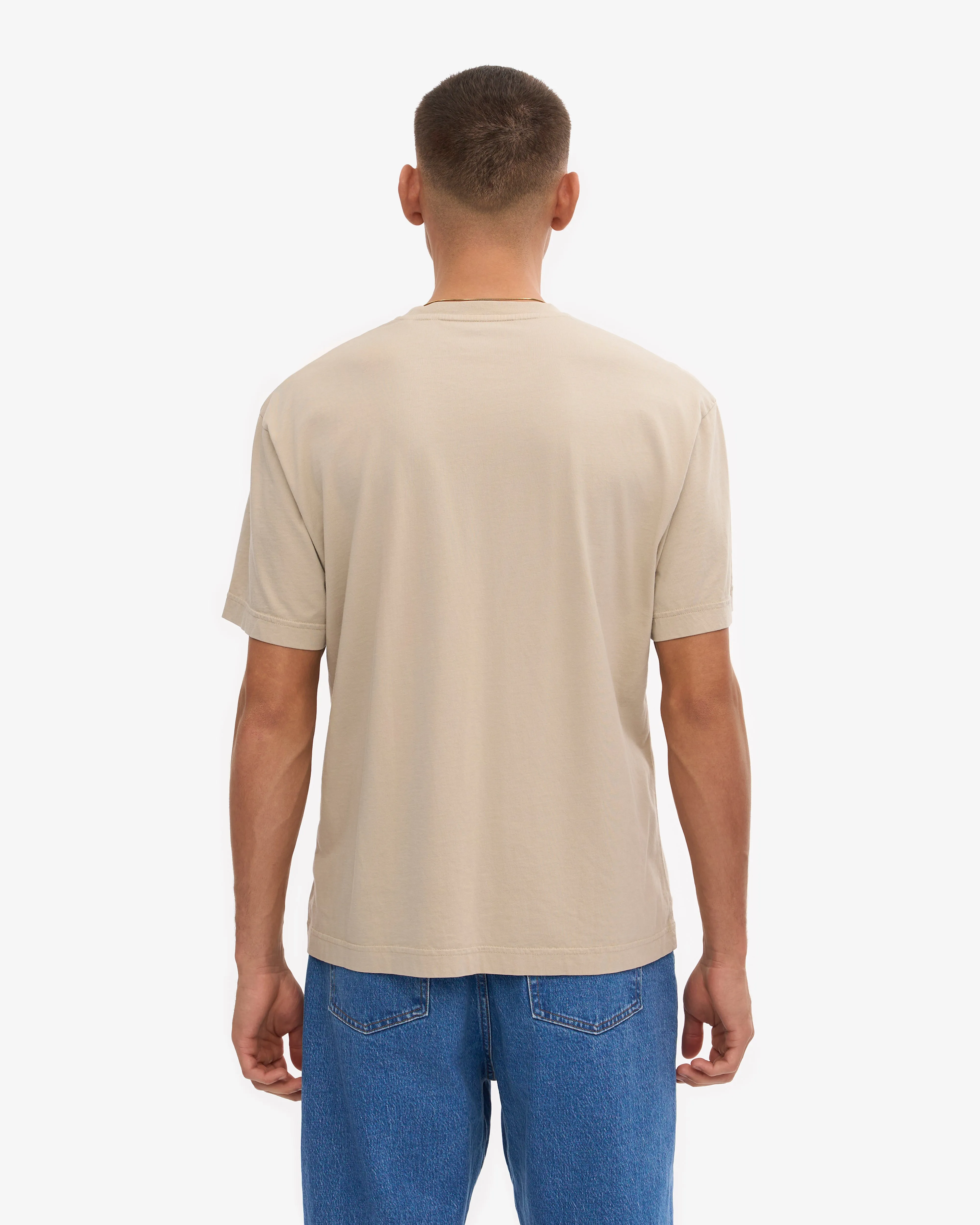 Oversized Organic T-Shirt - Oyster Grey sold by Colorful Standard product image thumbnail 4