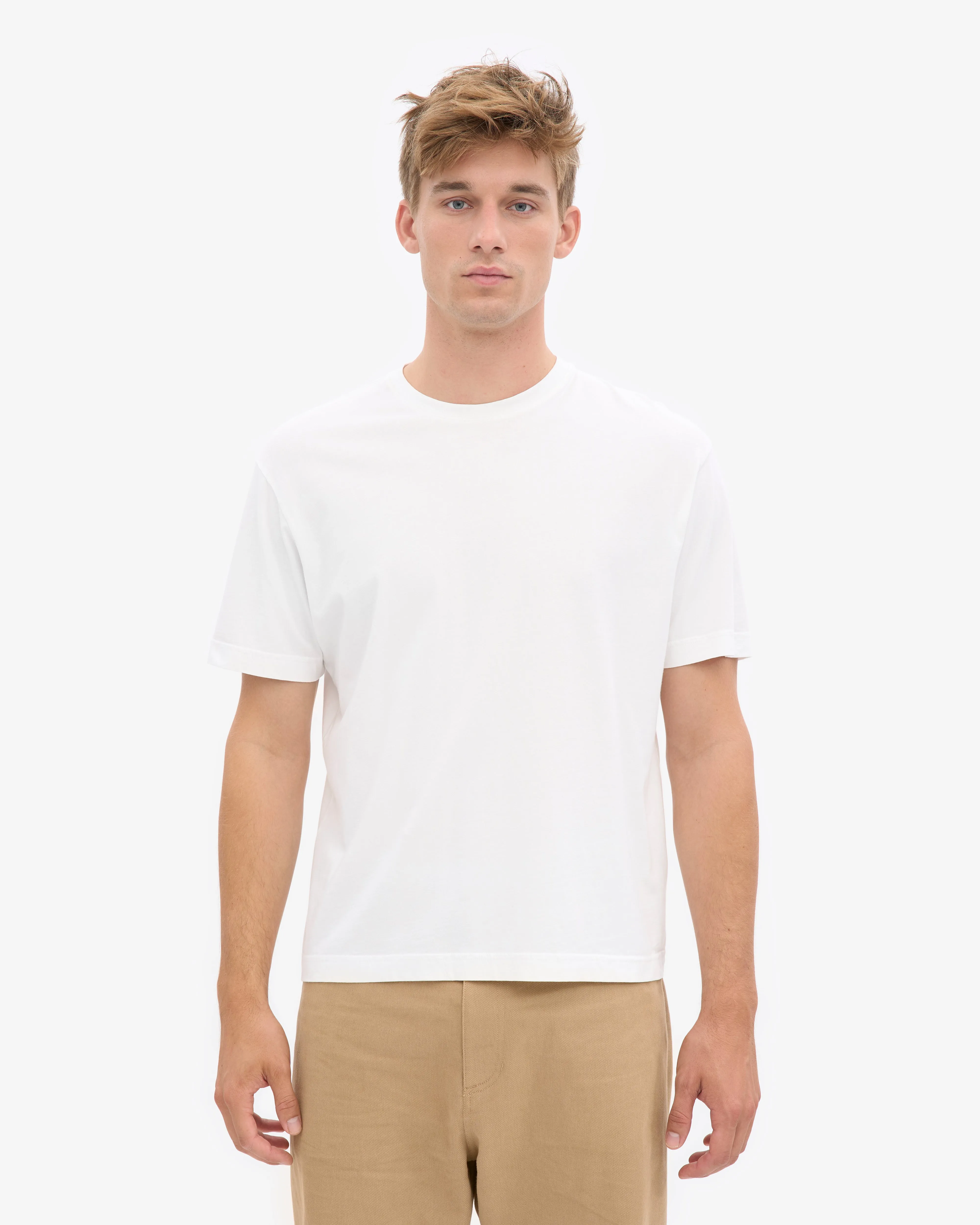 Oversized Organic T-Shirt - Optical White sold by Colorful Standard product image thumbnail 2