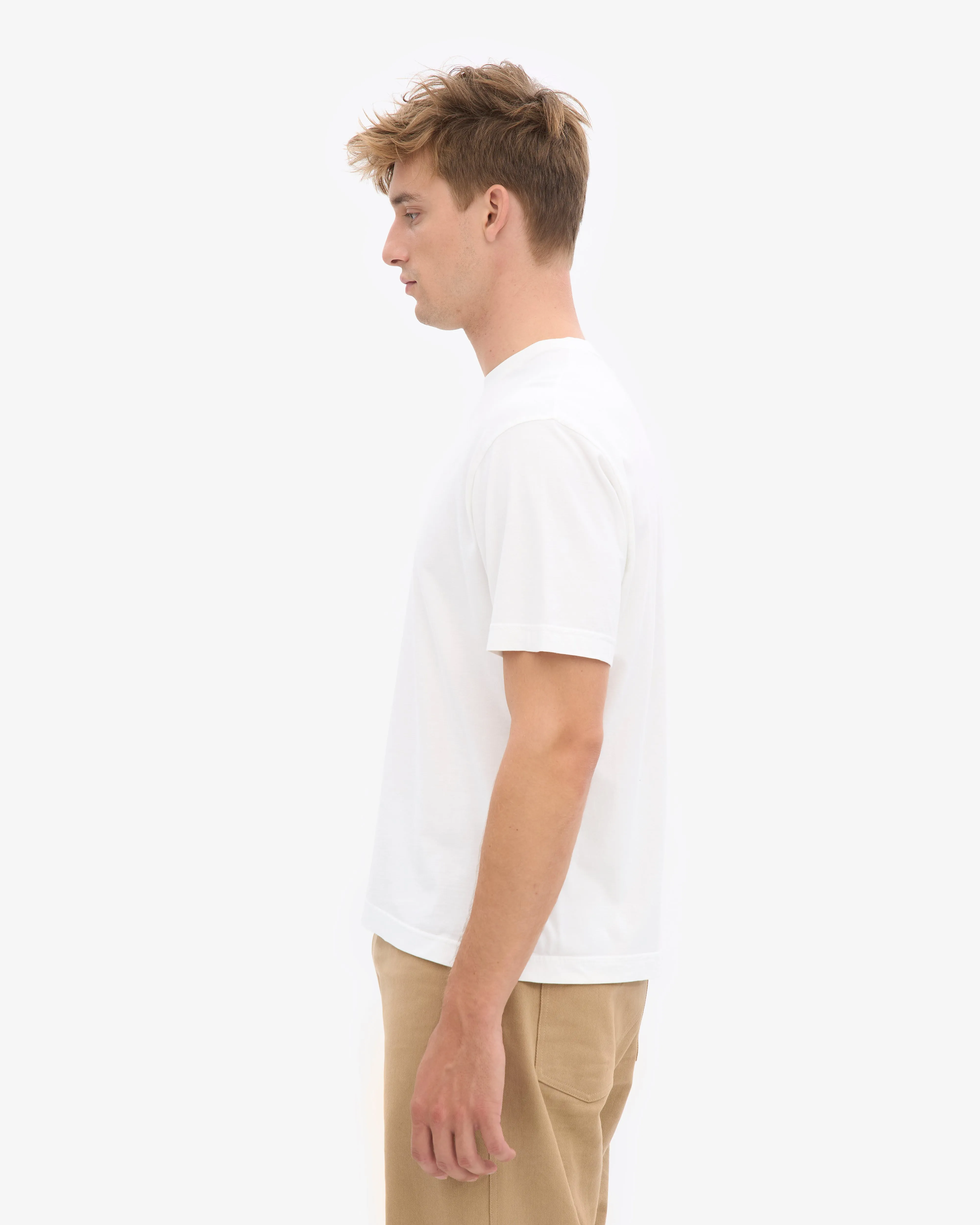 Oversized Organic T-Shirt - Optical White sold by Colorful Standard product image thumbnail 3
