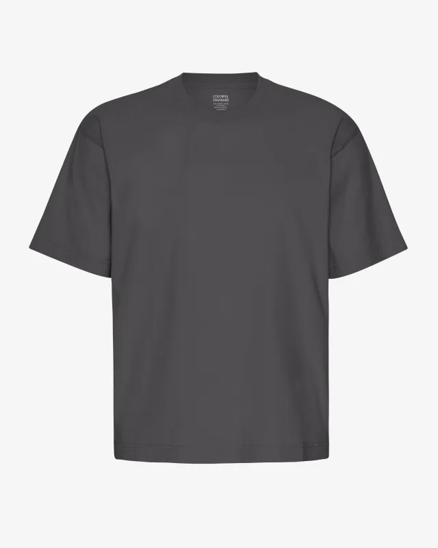 Oversized Organic T-Shirt - Lava Grey sold by Colorful Standard
