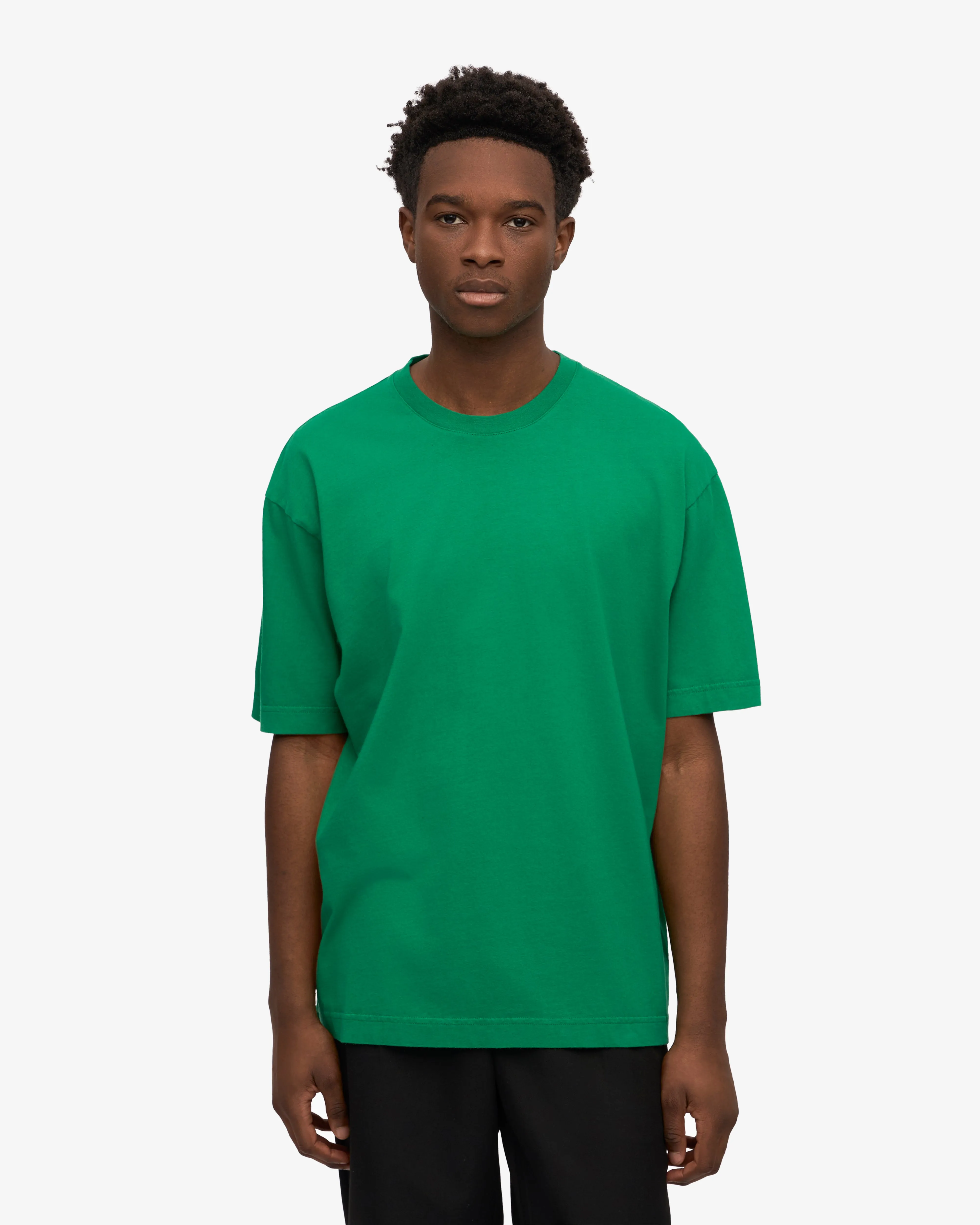 Oversized Organic T-Shirt - Kelly Green sold by Colorful Standard product image thumbnail 2