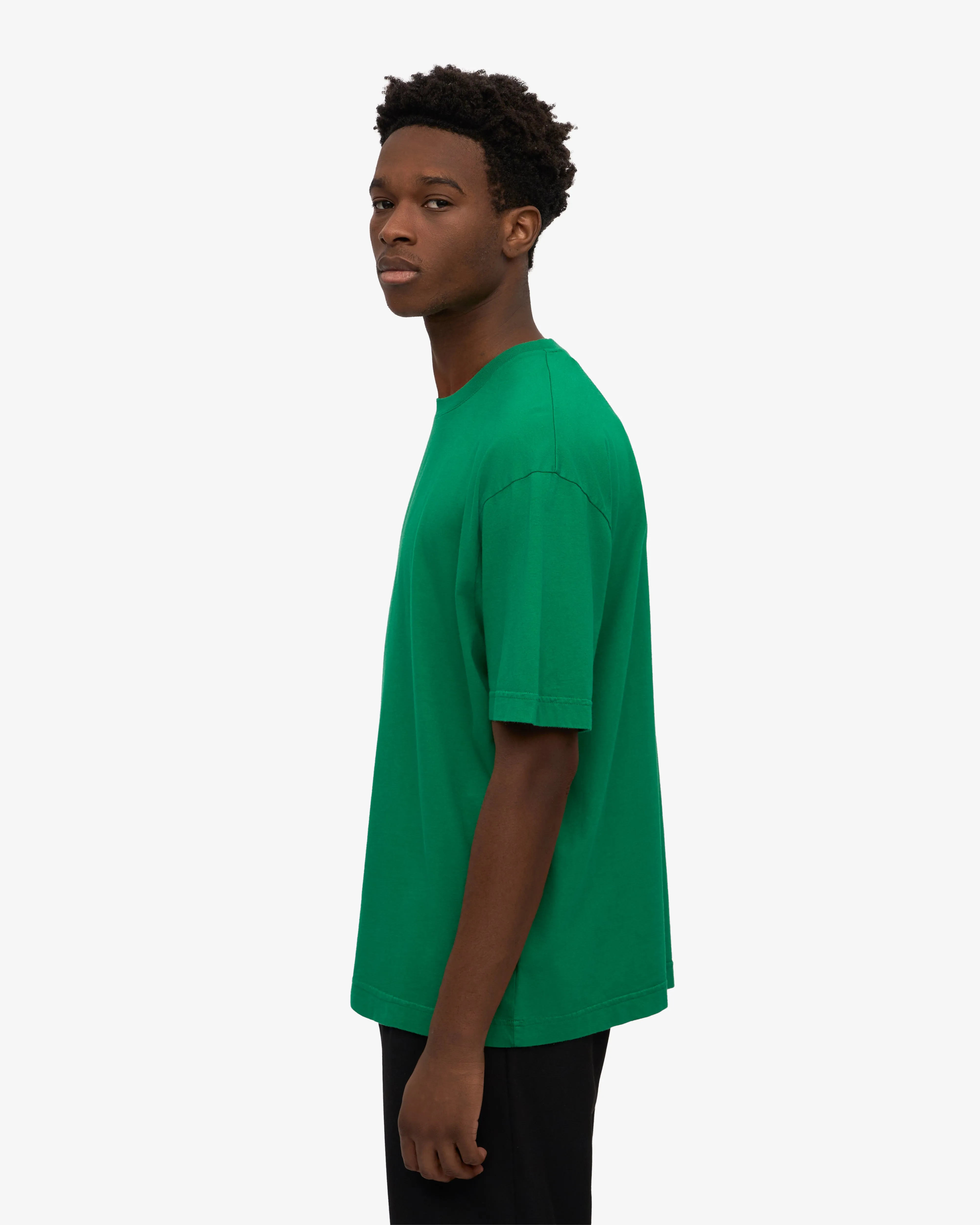 Oversized Organic T-Shirt - Kelly Green sold by Colorful Standard product image thumbnail 3
