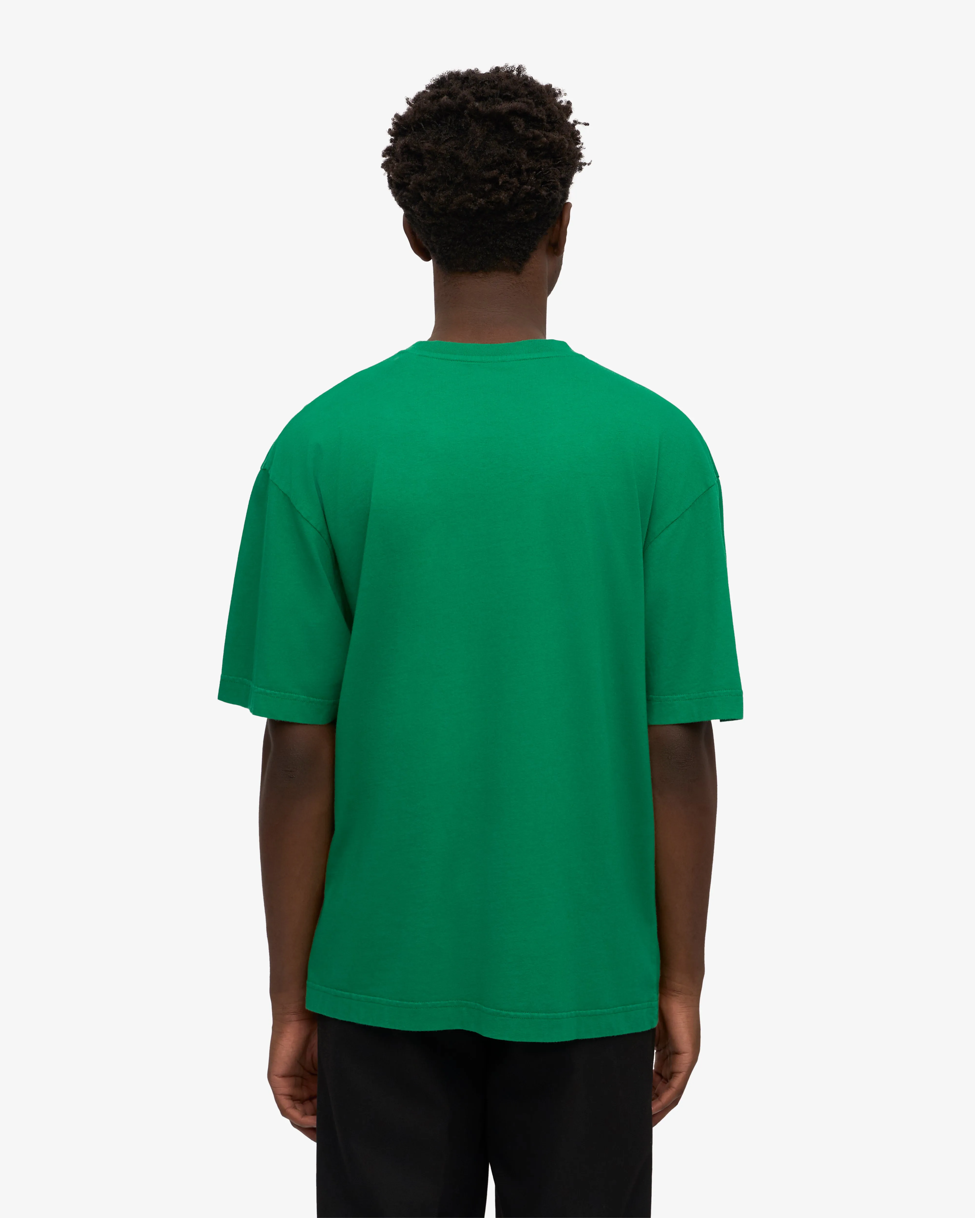 Oversized Organic T-Shirt - Kelly Green sold by Colorful Standard product image thumbnail 4