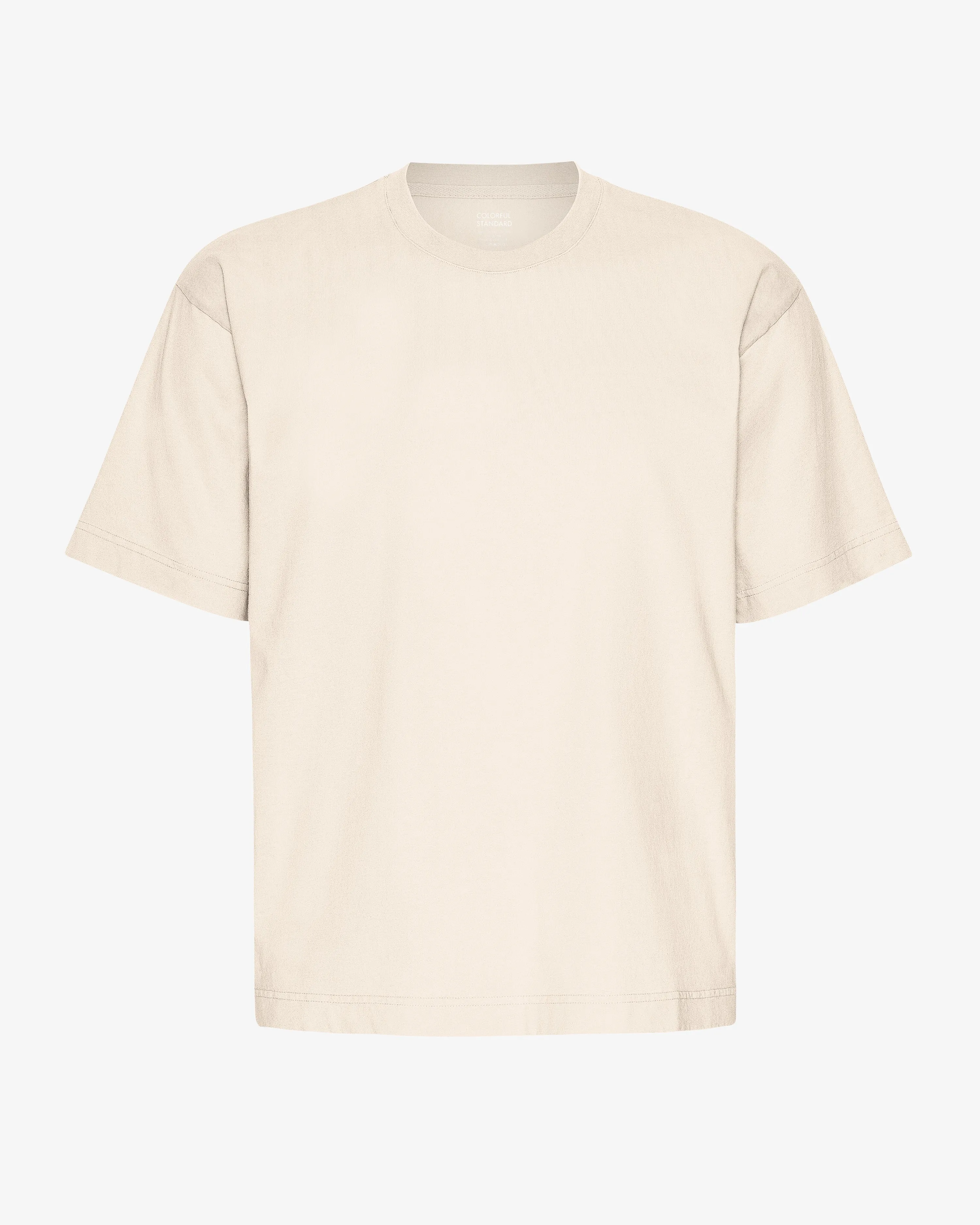 Oversized Organic T-Shirt - Ivory White sold by Colorful Standard