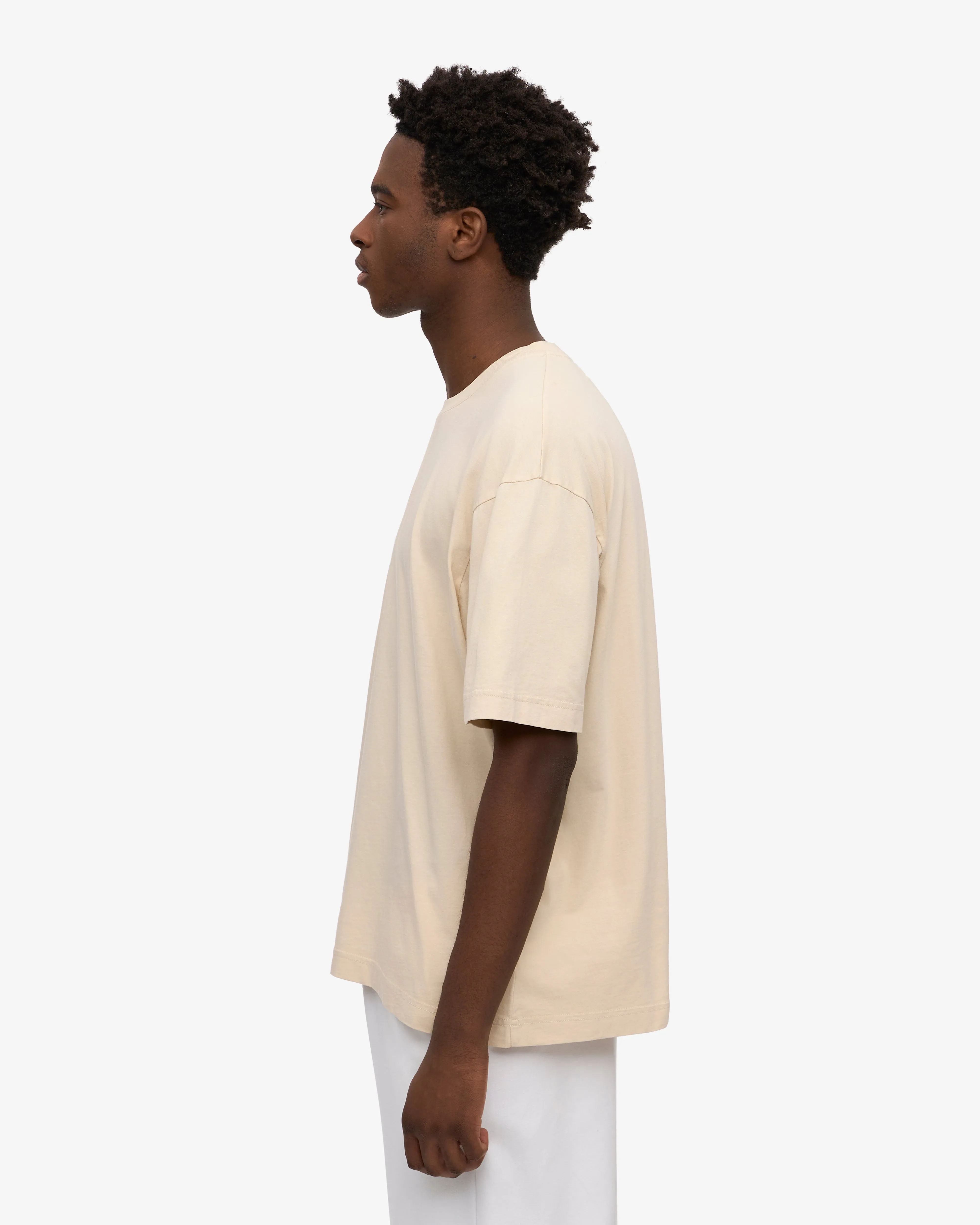Oversized Organic T-Shirt - Ivory White sold by Colorful Standard product image thumbnail 3