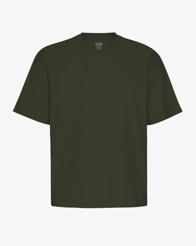 Oversized Organic T-Shirt - Hunter Green sold by Colorful Standard