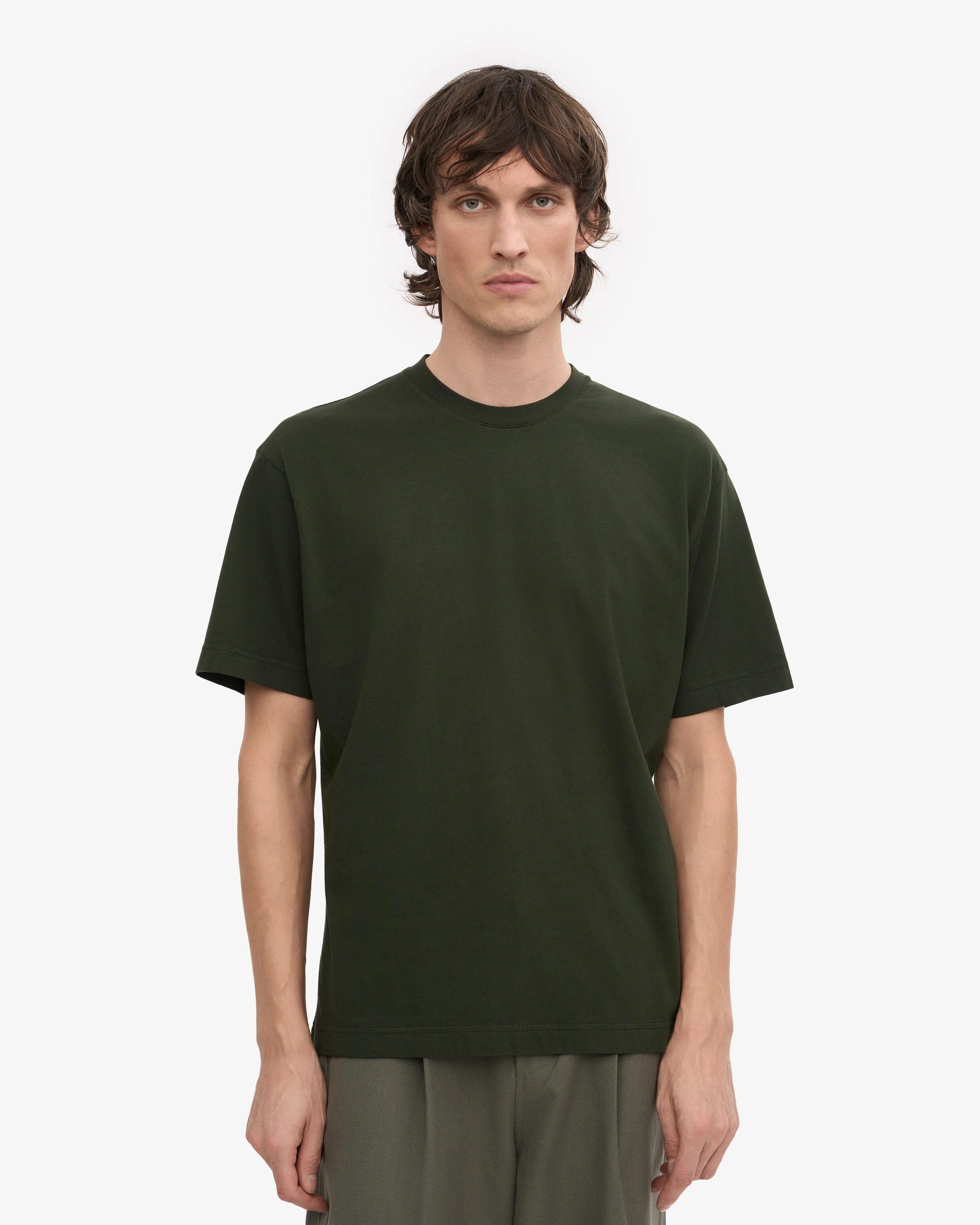 Oversized Organic T-Shirt - Hunter Green sold by Colorful Standard product image thumbnail 2