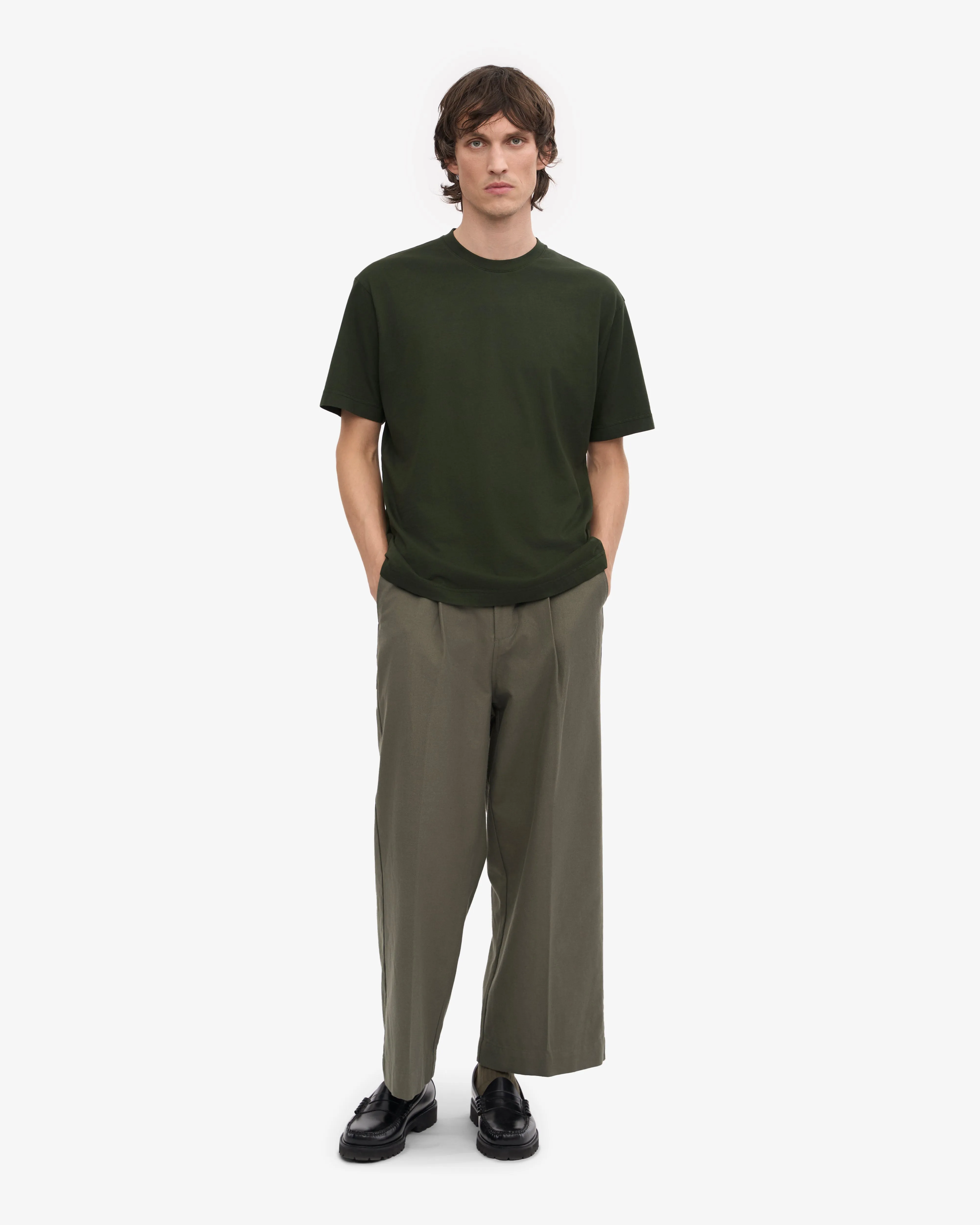 Oversized Organic T-Shirt - Hunter Green sold by Colorful Standard product image thumbnail 5