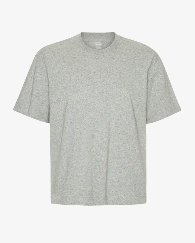 Oversized Organic T-Shirt - Heather Grey sold by Colorful Standard