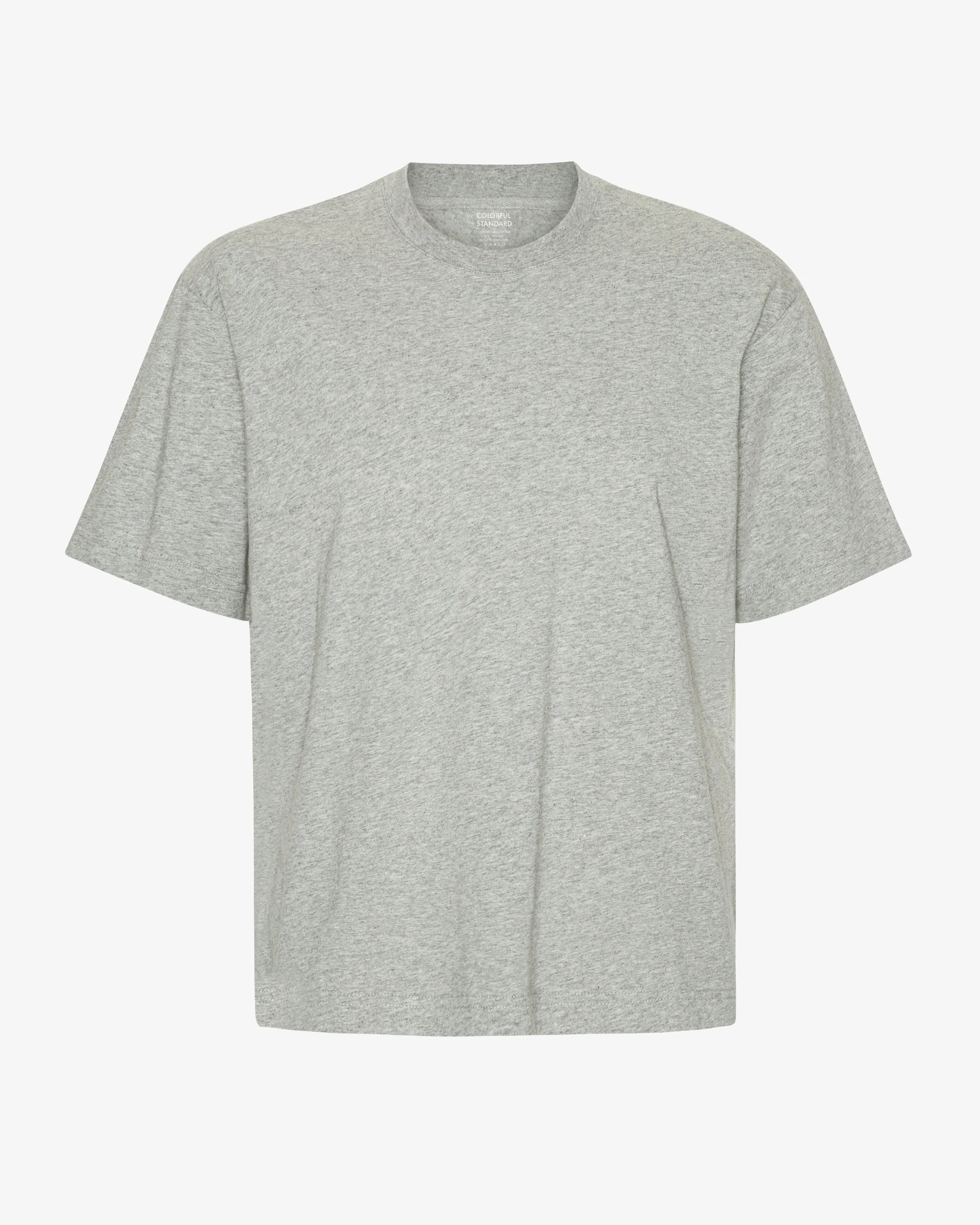 Oversized Organic T-Shirt - Heather Grey sold by Colorful Standard