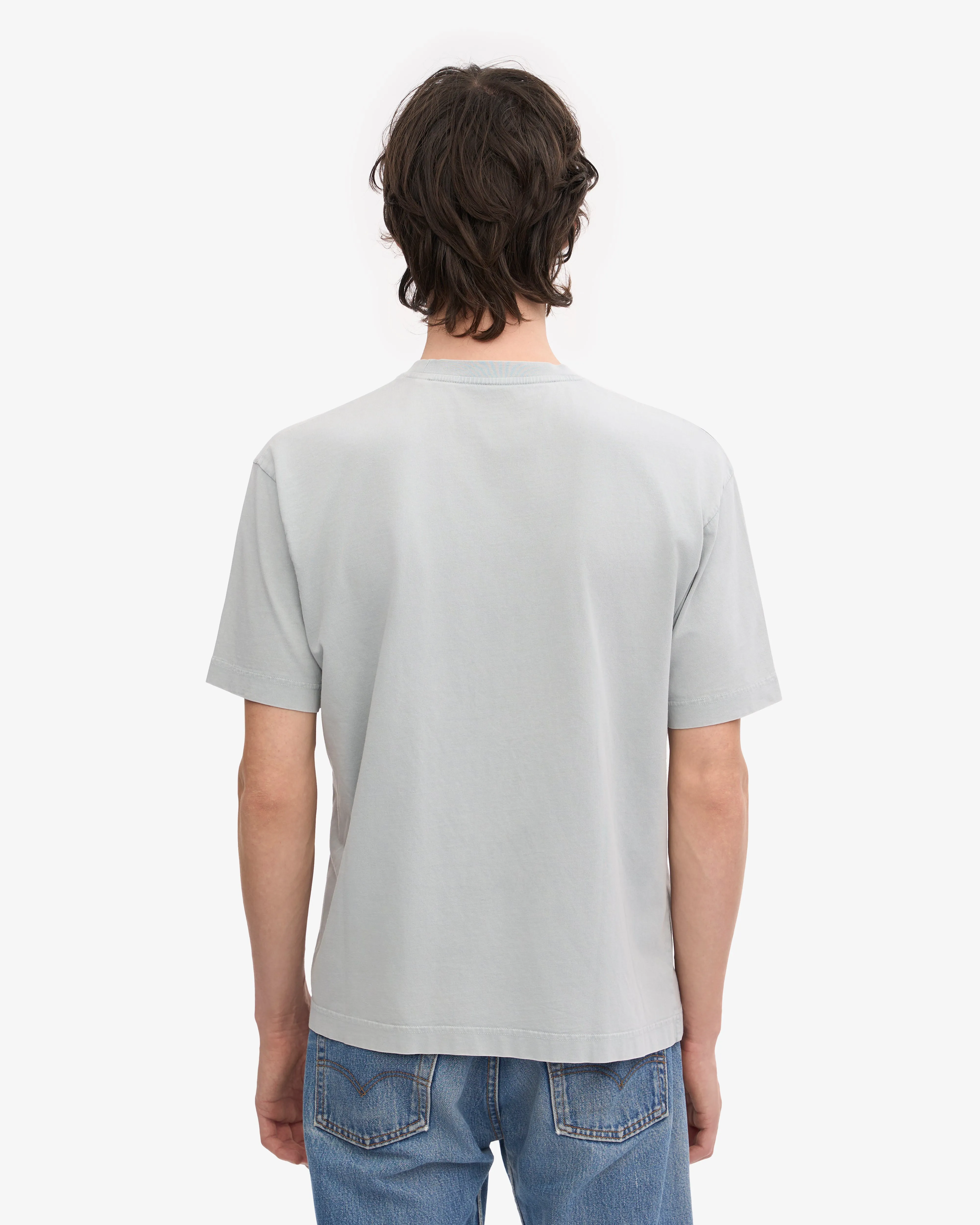 Oversized Organic T-Shirt - Faded Grey sold by Colorful Standard product image thumbnail 4