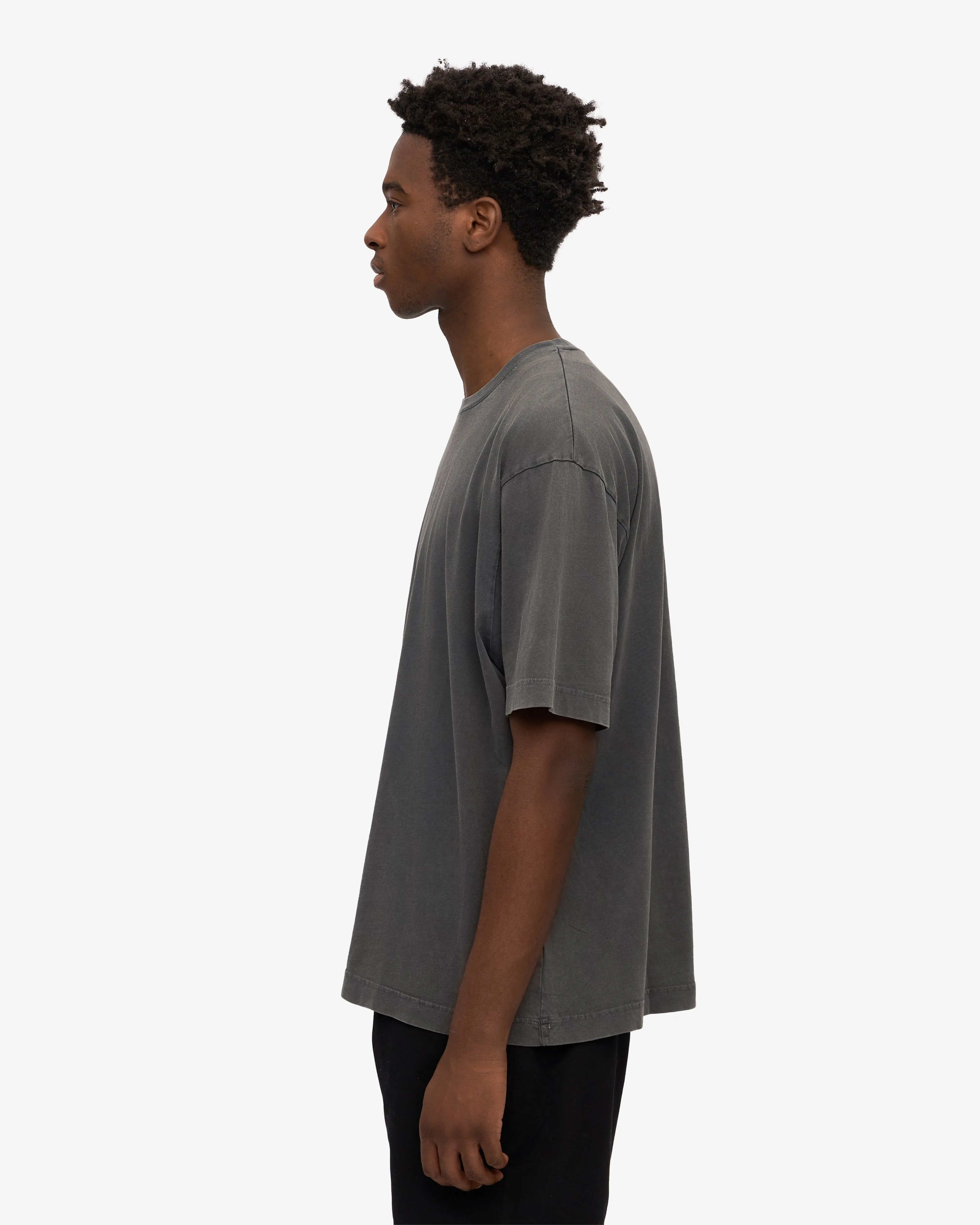 Oversized Organic T-Shirt - Faded Black sold by Colorful Standard product image thumbnail 3