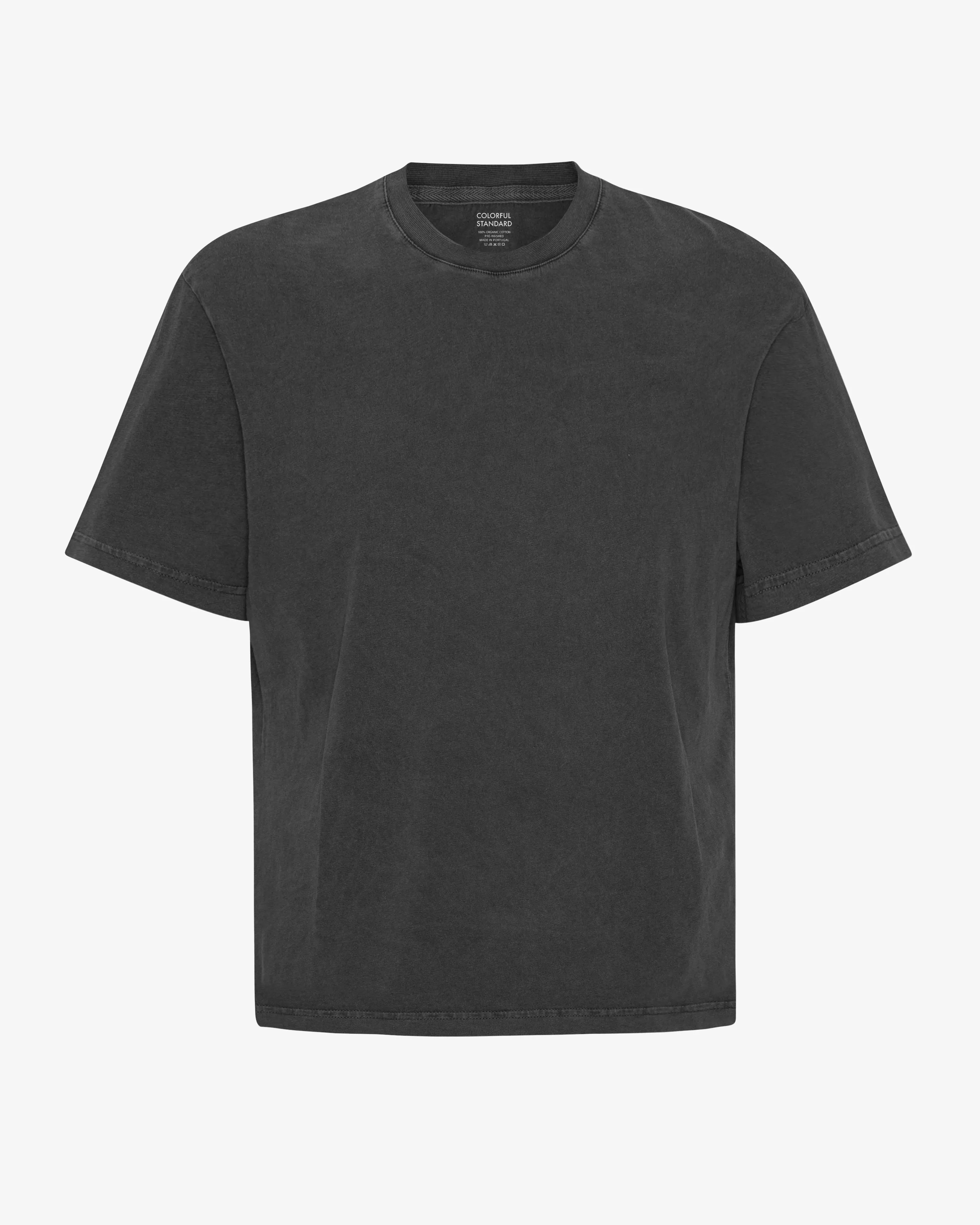 Oversized Organic T-Shirt - Faded Black sold by Colorful Standard