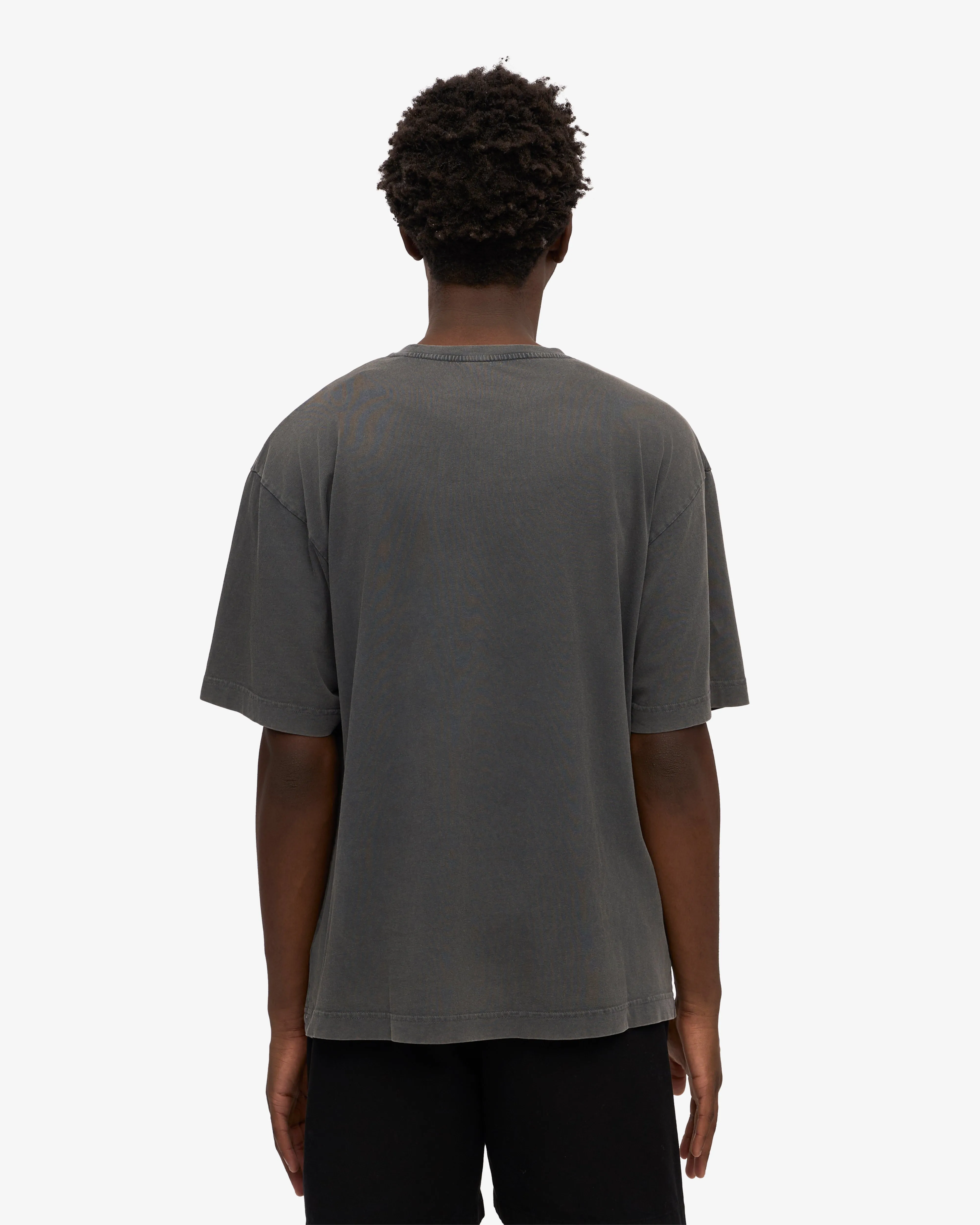 Oversized Organic T-Shirt - Faded Black sold by Colorful Standard product image thumbnail 4