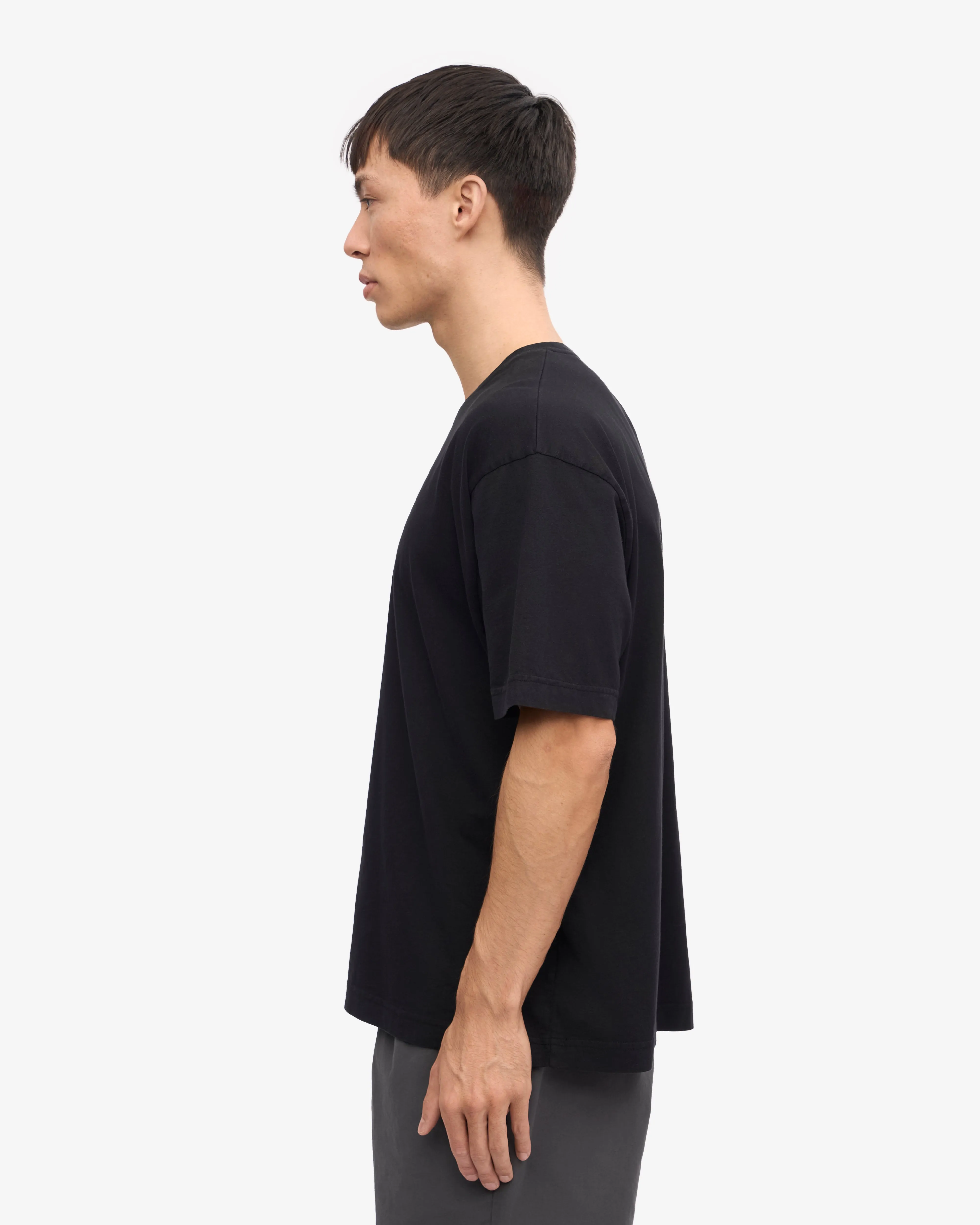 Oversized Organic T-Shirt - Deep Black sold by Colorful Standard product image thumbnail 3