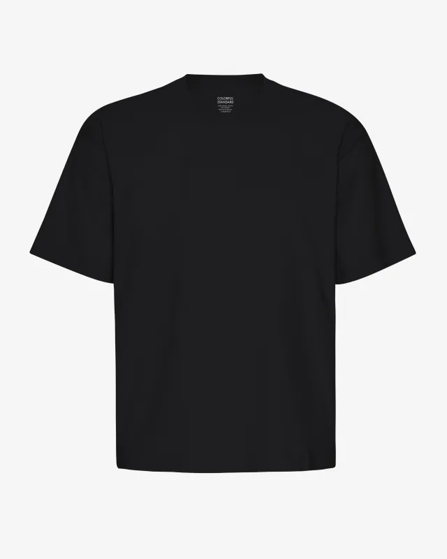 Oversized Organic T-Shirt - Deep Black sold by Colorful Standard