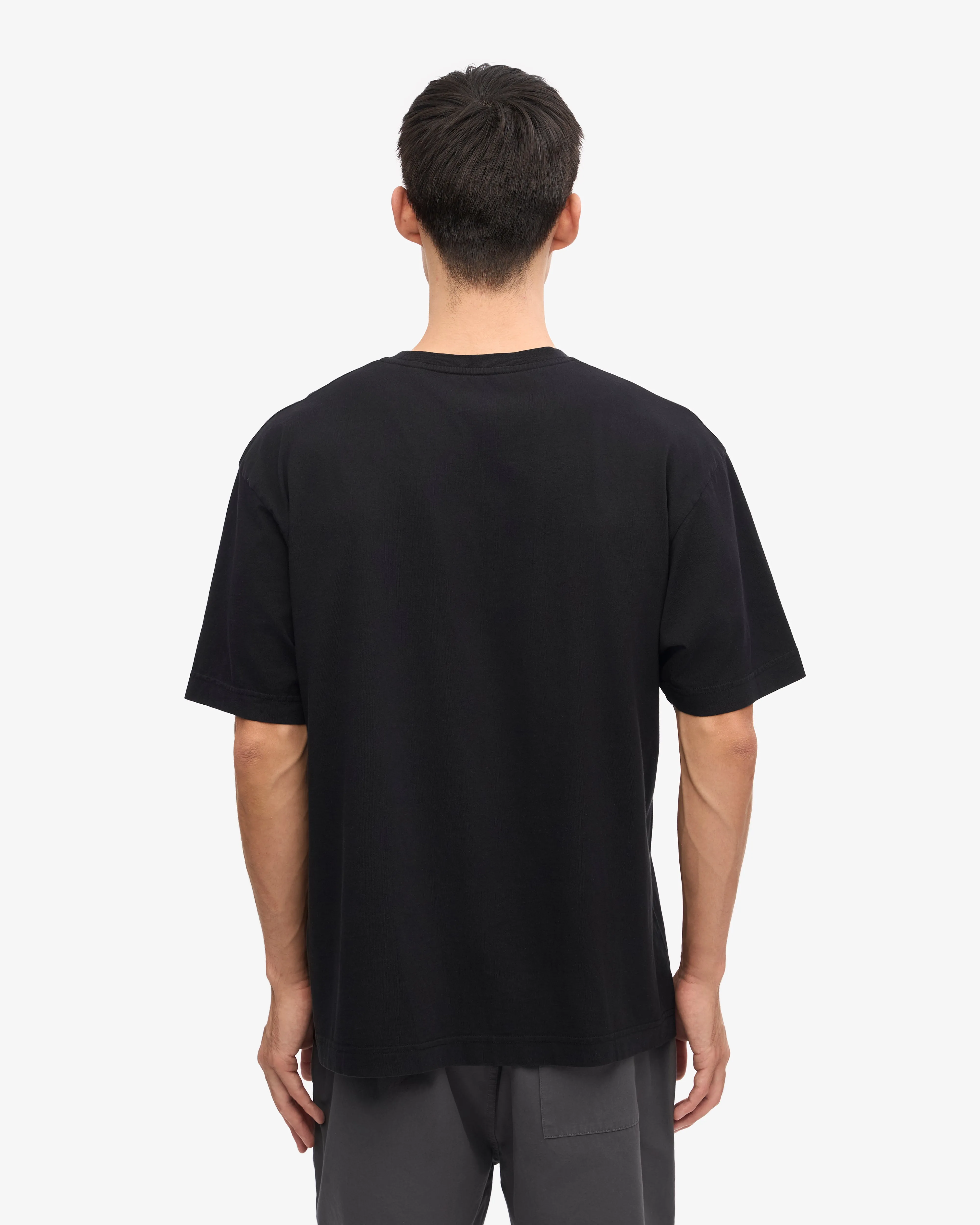 Oversized Organic T-Shirt - Deep Black sold by Colorful Standard product image thumbnail 4