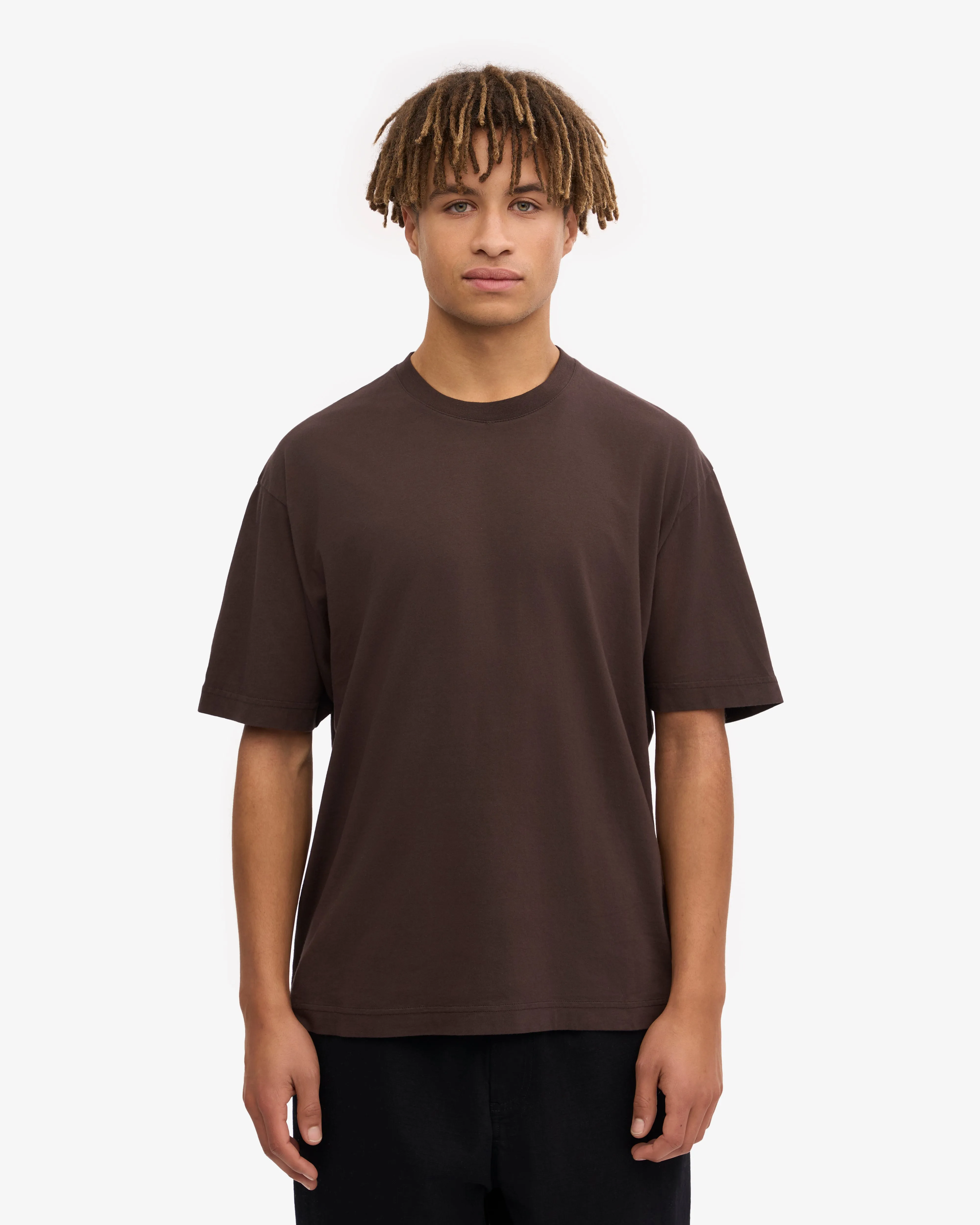 Oversized Organic T-Shirt - Coffee Brown sold by Colorful Standard product image thumbnail 2