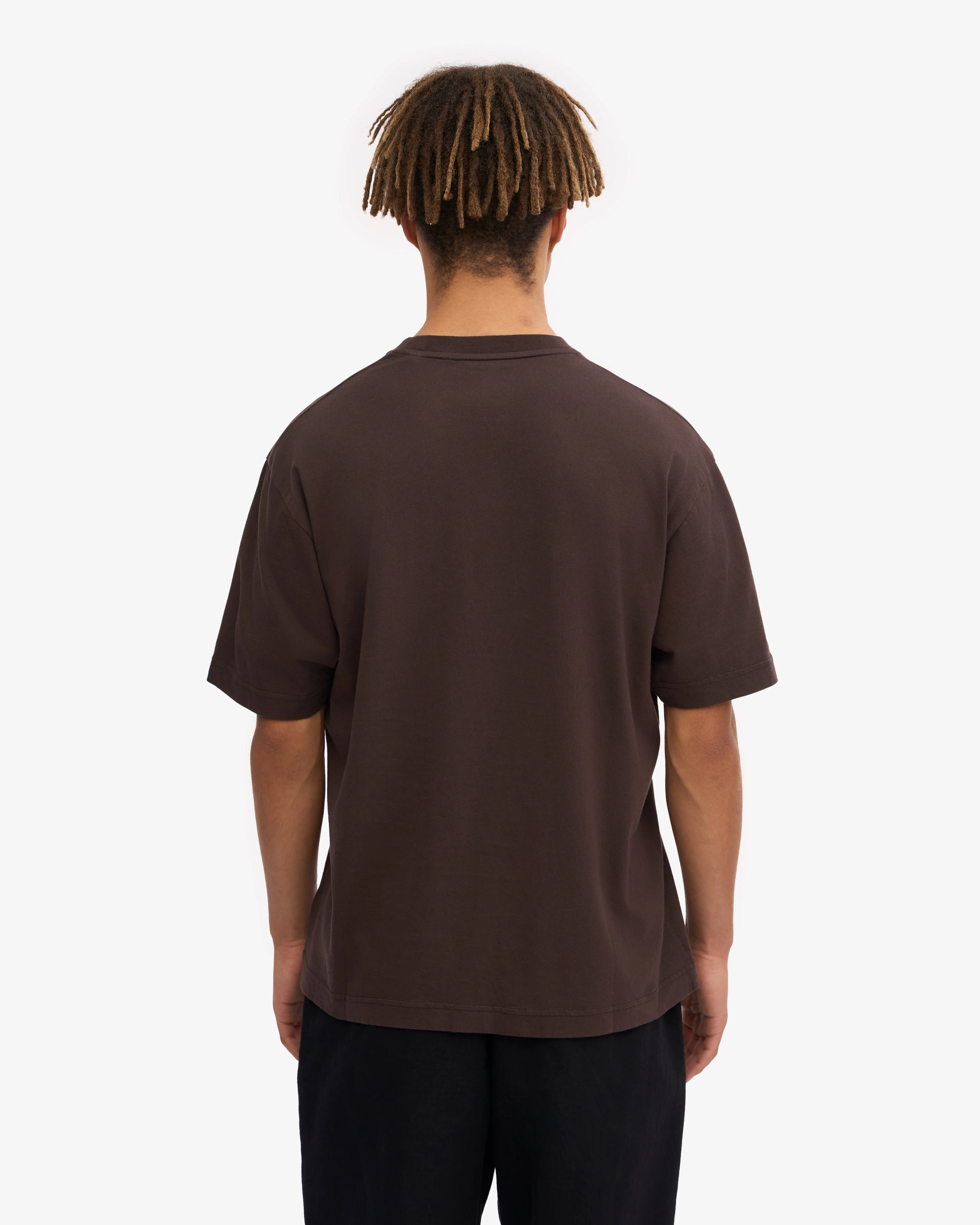 Oversized Organic T-Shirt - Coffee Brown sold by Colorful Standard product image thumbnail 4