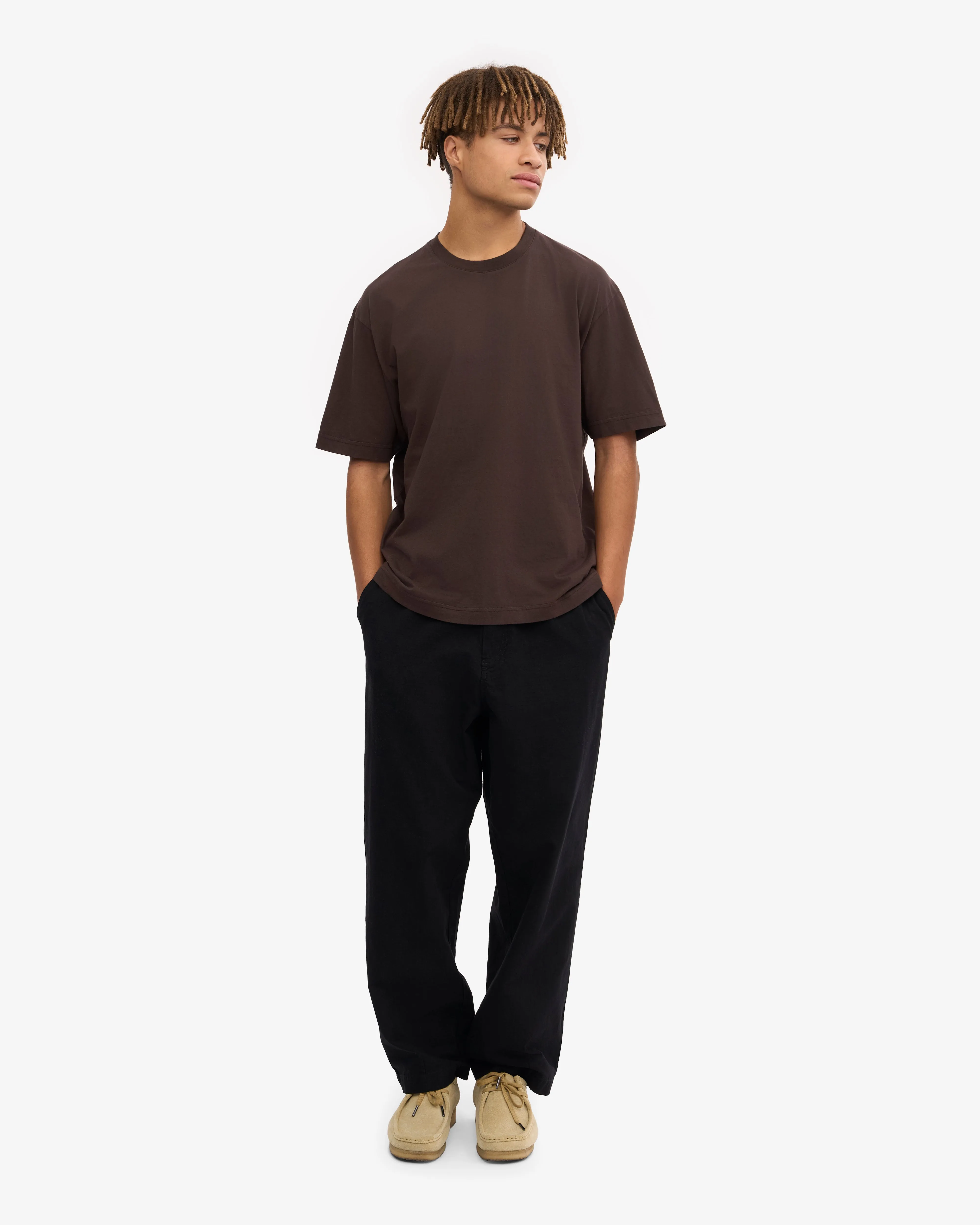Oversized Organic T-Shirt - Coffee Brown sold by Colorful Standard product image thumbnail 5