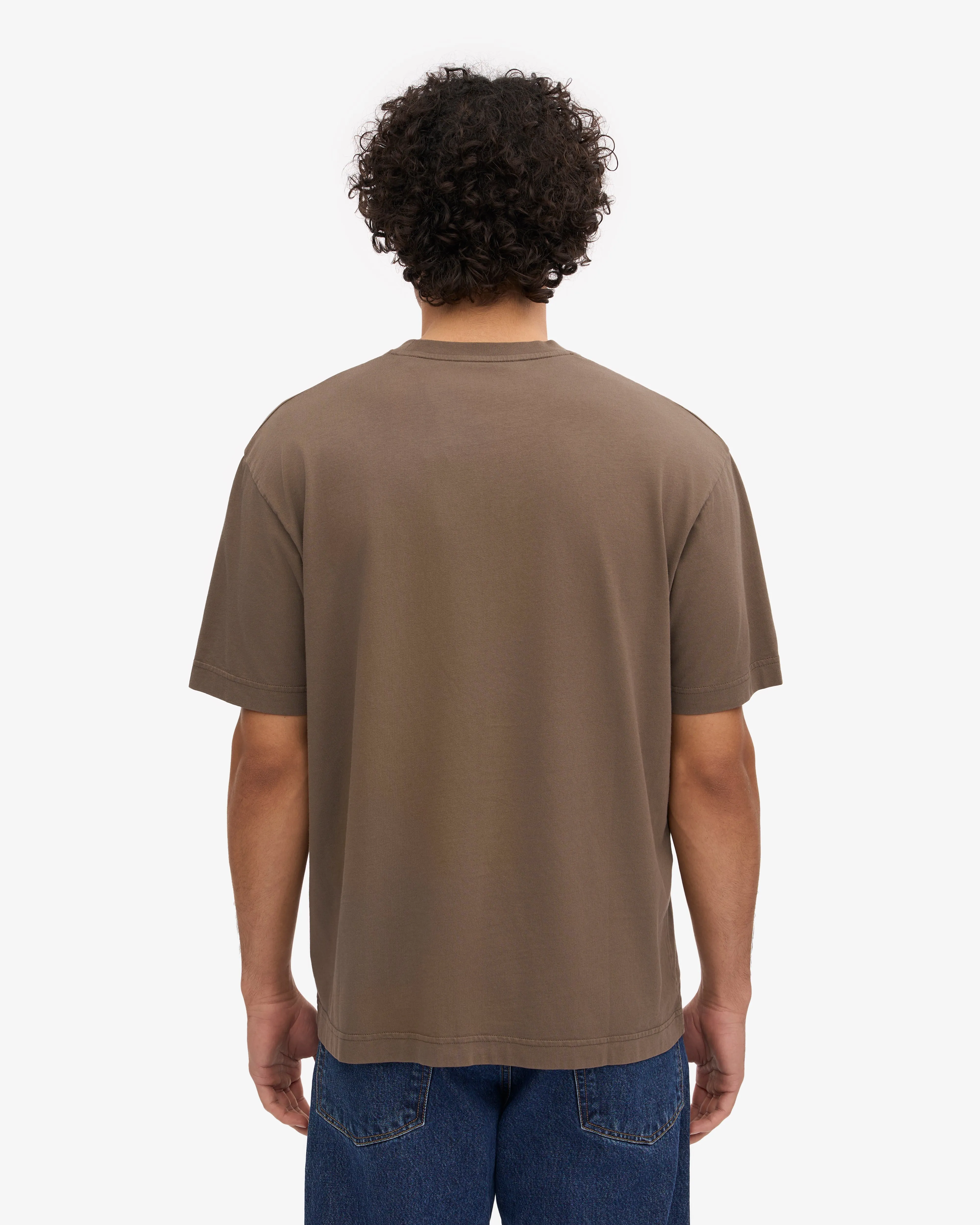 Oversized Organic T-Shirt - Cedar Brown sold by Colorful Standard product image thumbnail 4